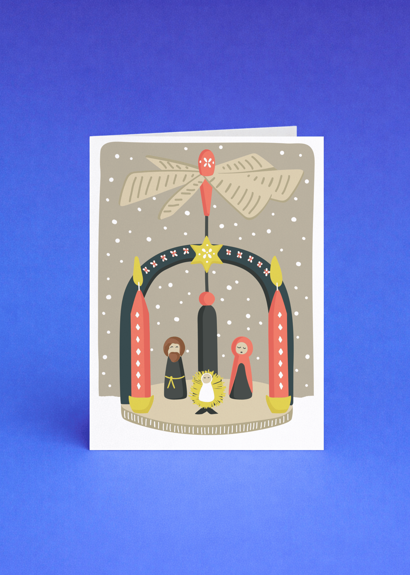 Christmas Pyramid Nativity mockup 5