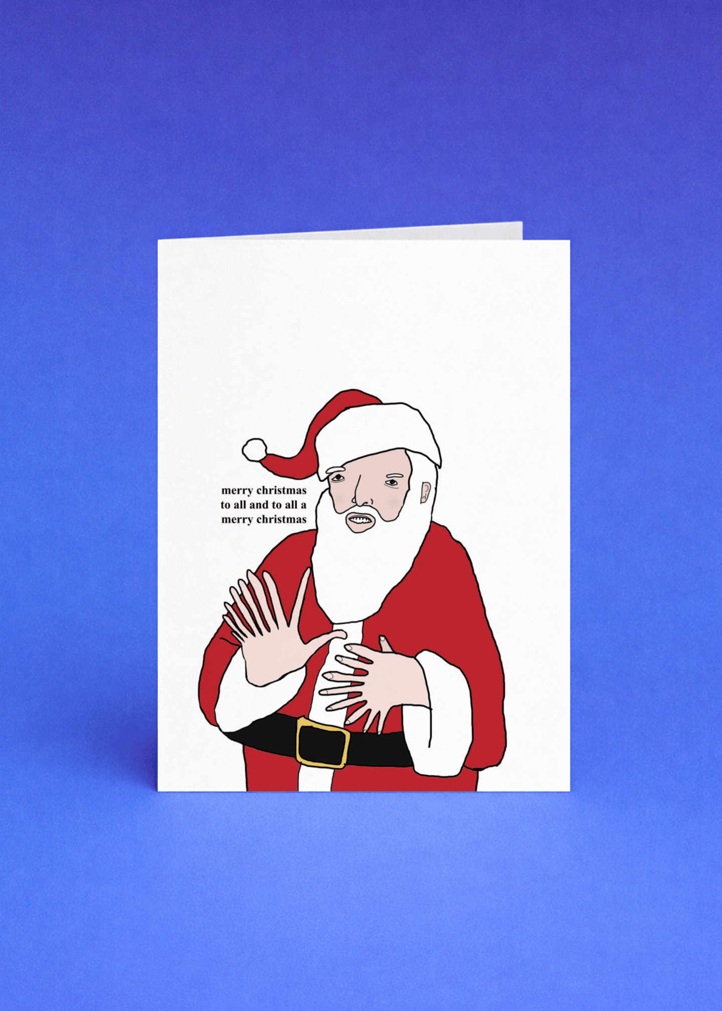Santa Merry Christmas mockup 5