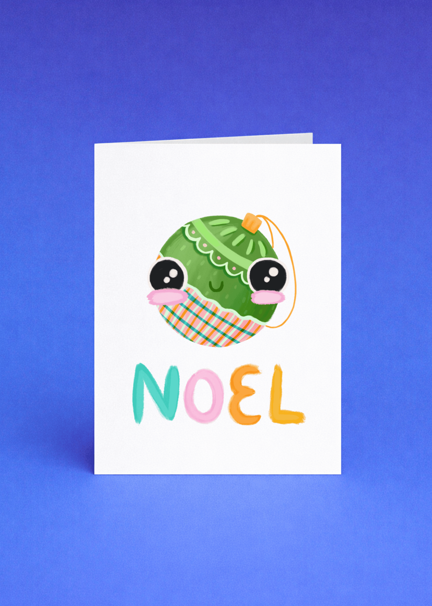 Noel Ornament mockup 3