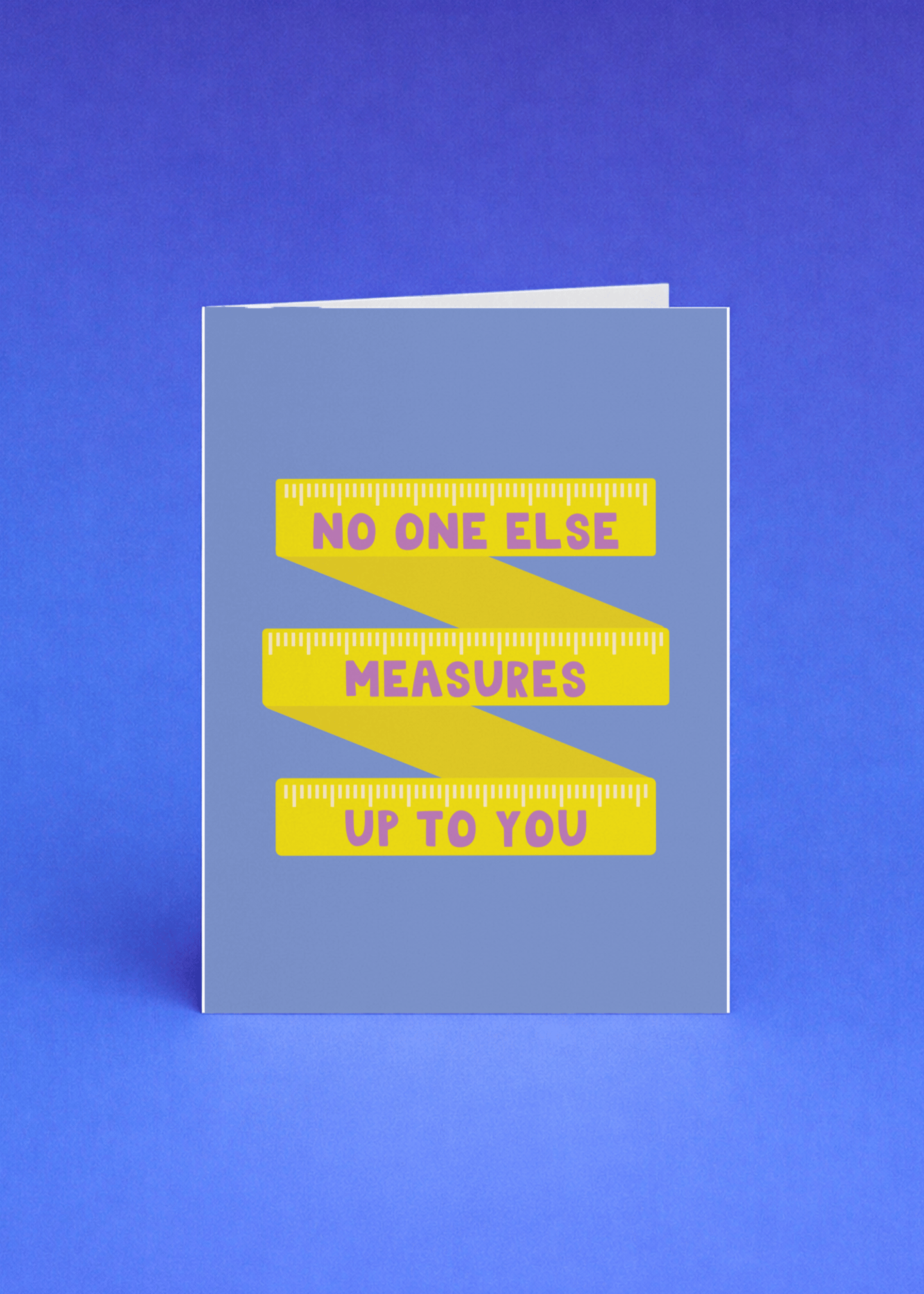 No One Else Measures Up to You mockup 5