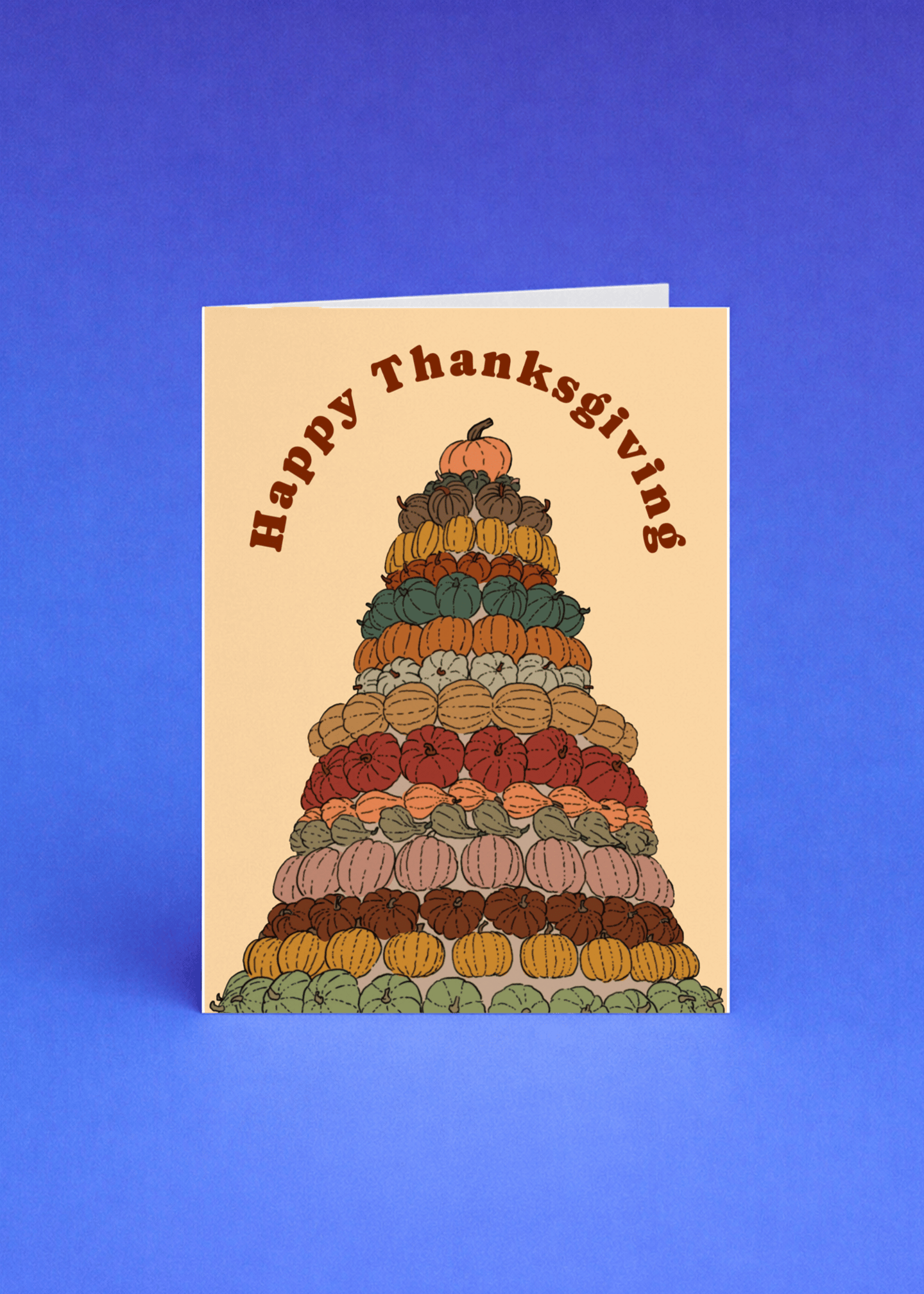 Pumpkin Pyramid Thanksgiving mockup 5