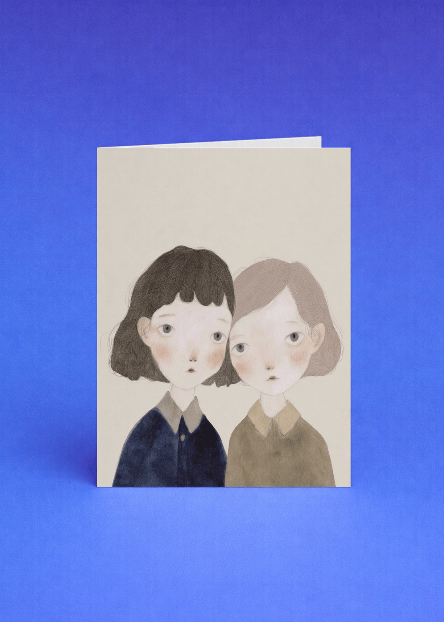 two girls illustration mockup 5
