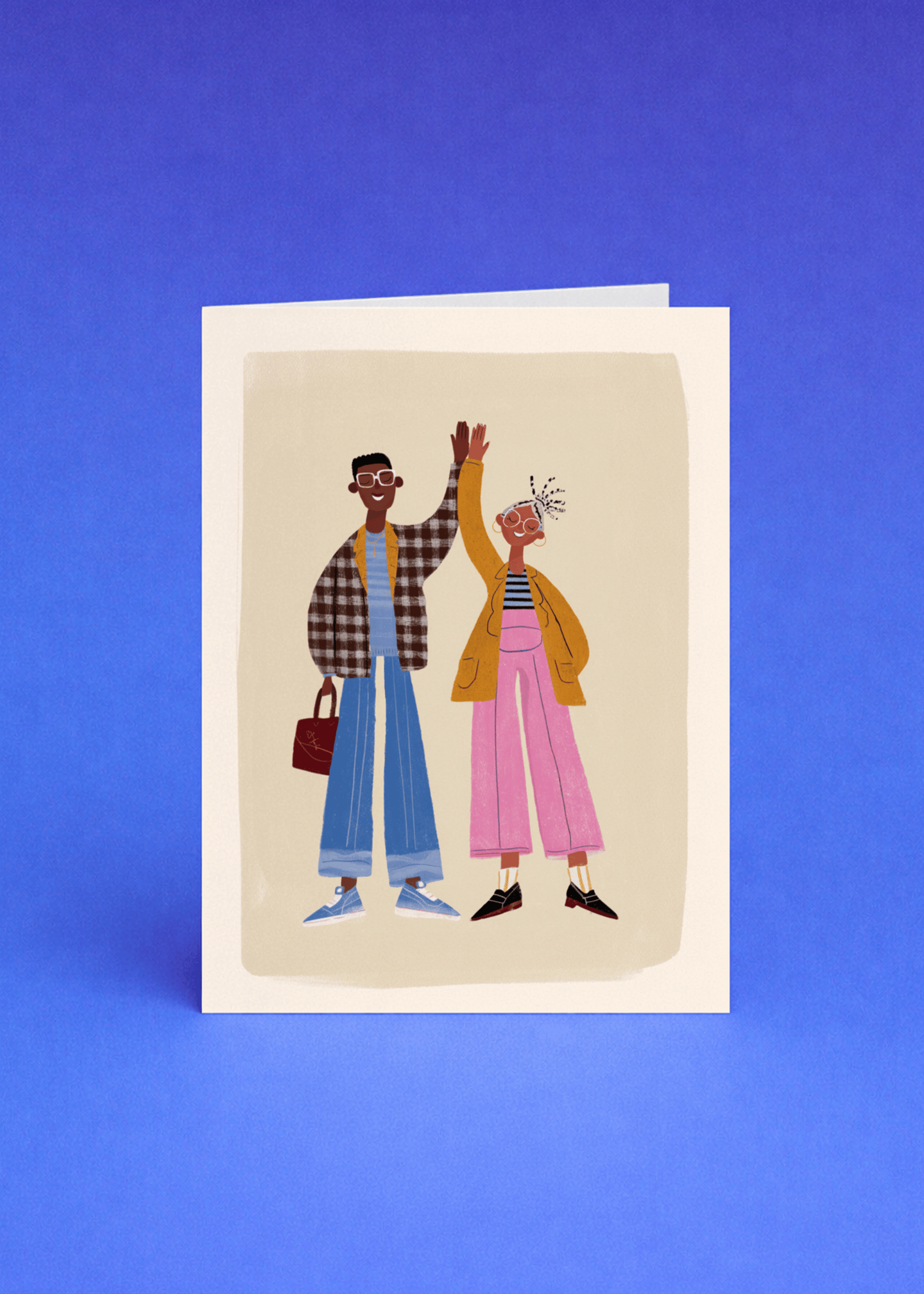siblings high five mockup 5