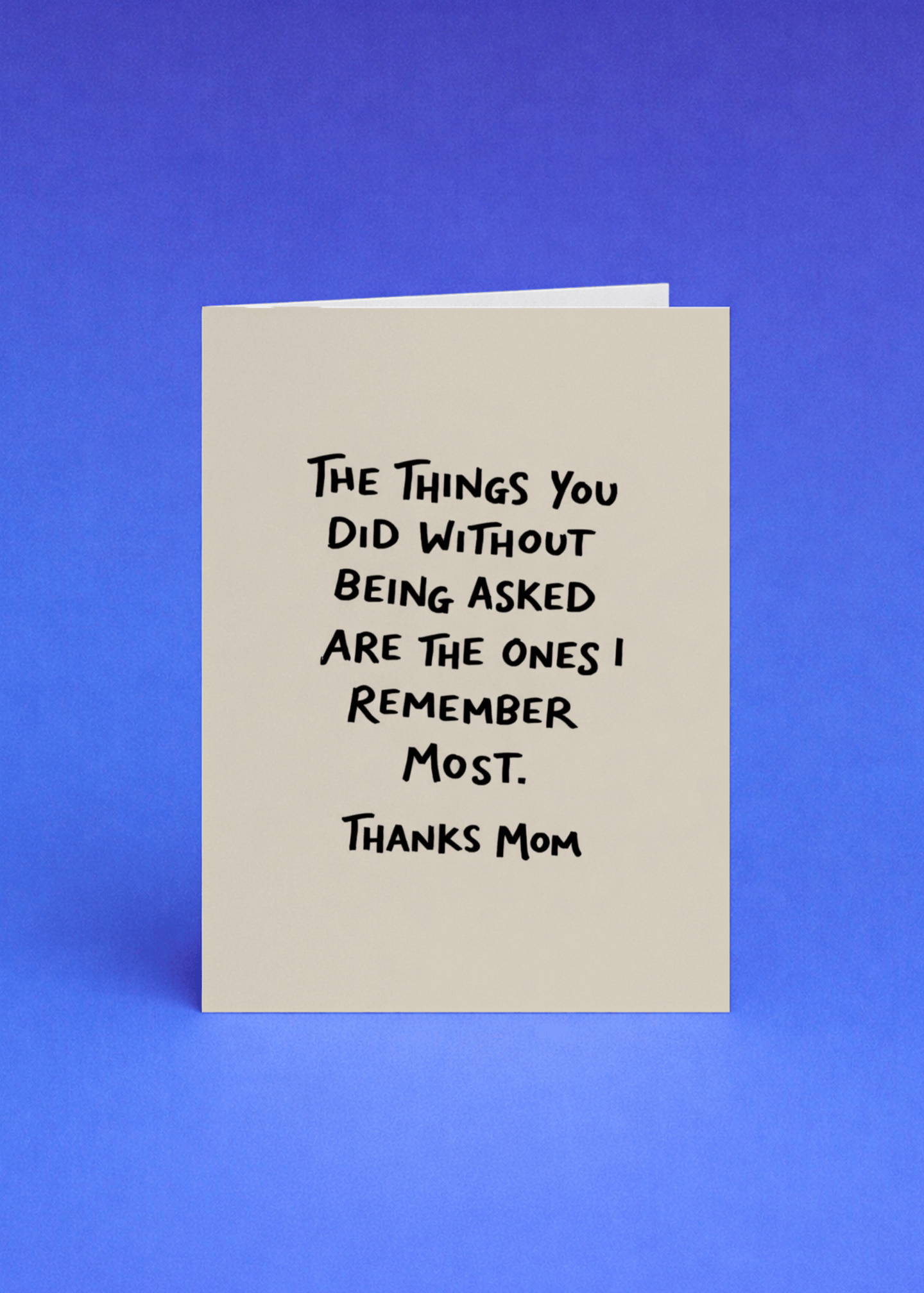 the things you did without being asked mockup 5