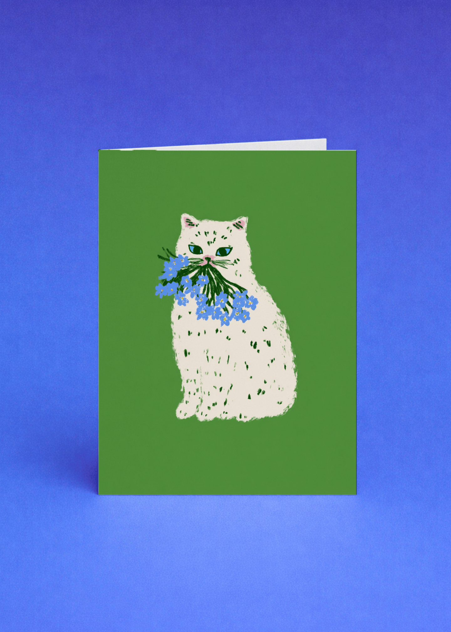 cat mother's day flowers mockup 5