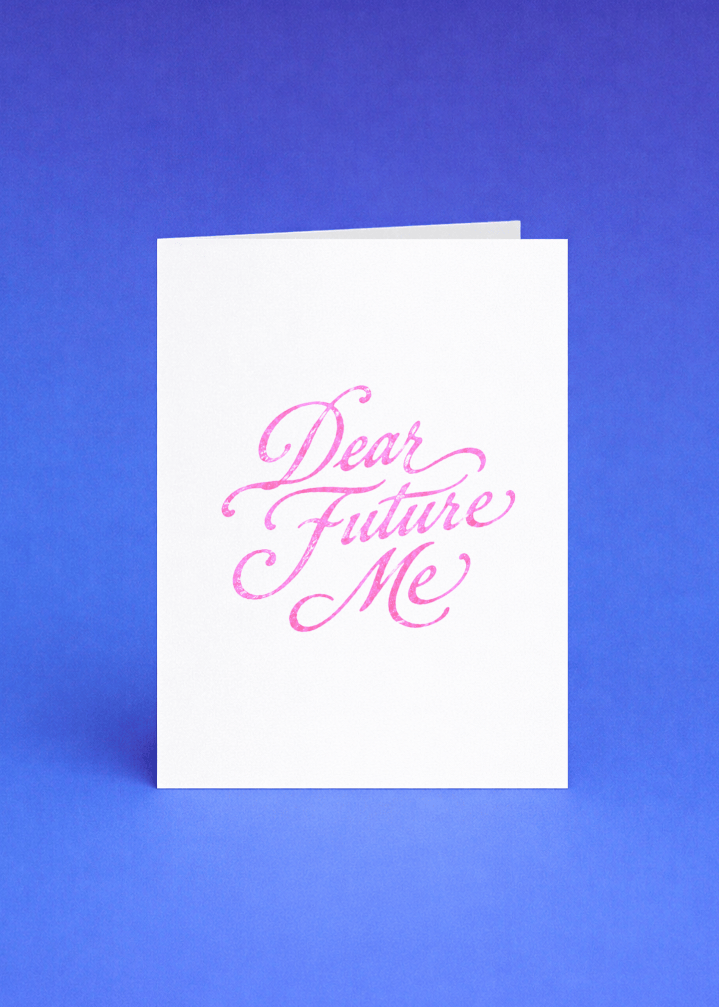 A card for Dear future me mockup 5
