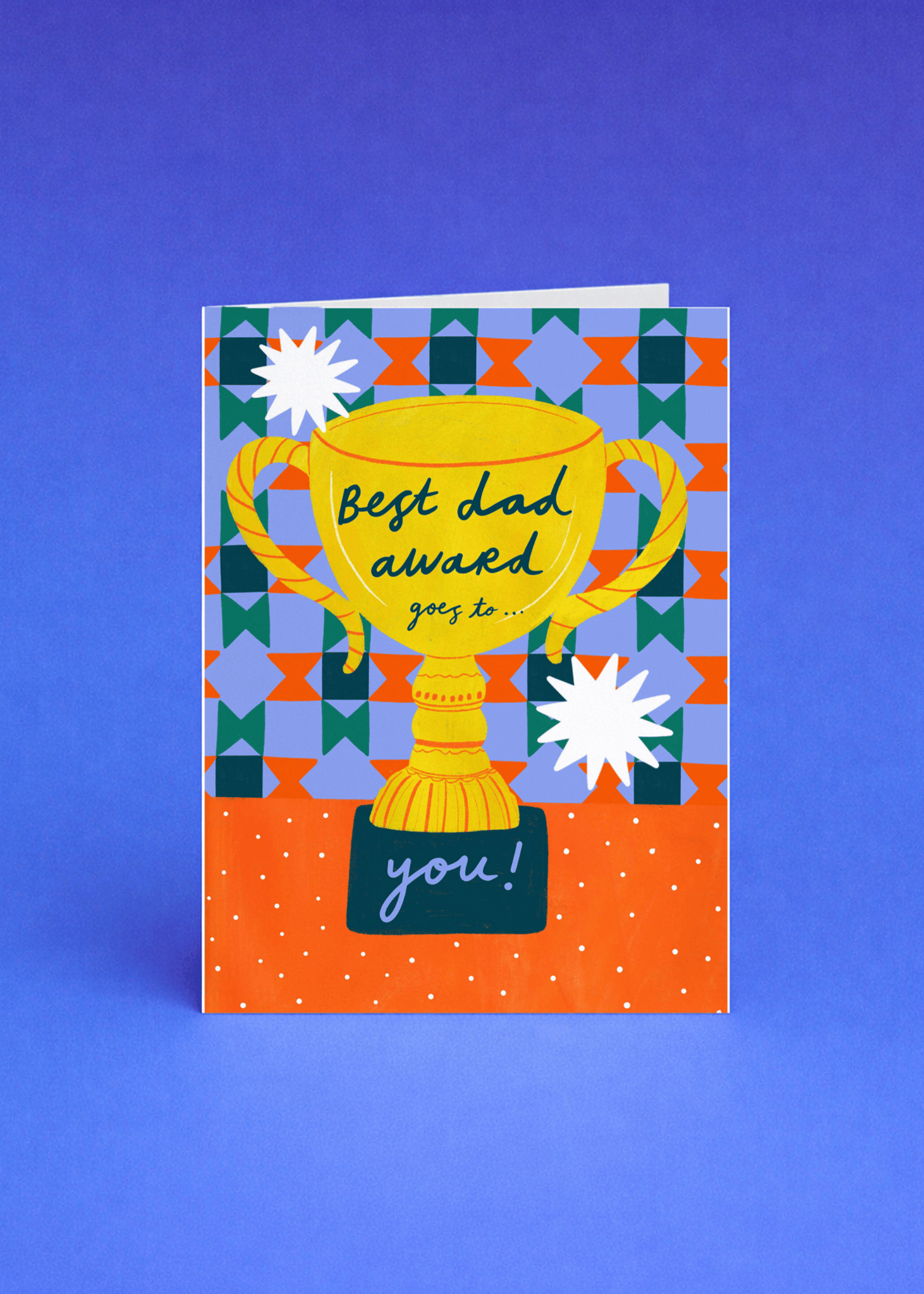 Best Dad Award Trophy mockup 5