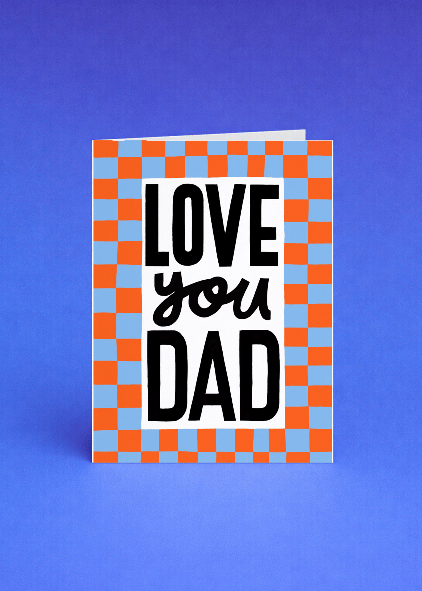 Checkerboard Love You Dad mockup 5
