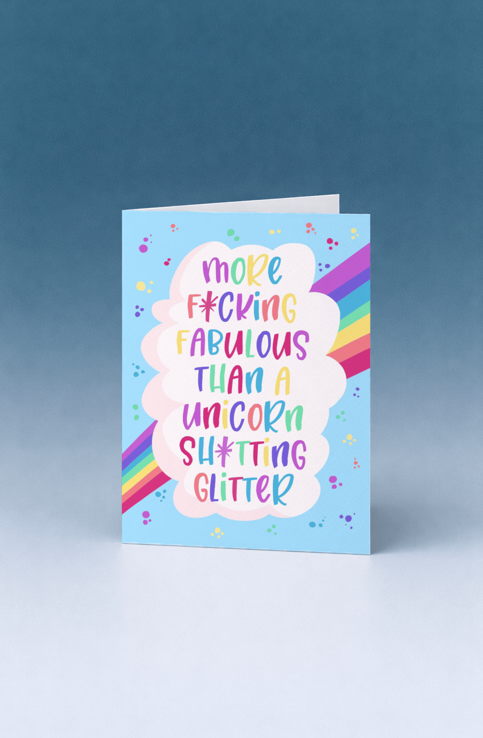 Fabulous Than a Unicorn mockup 3