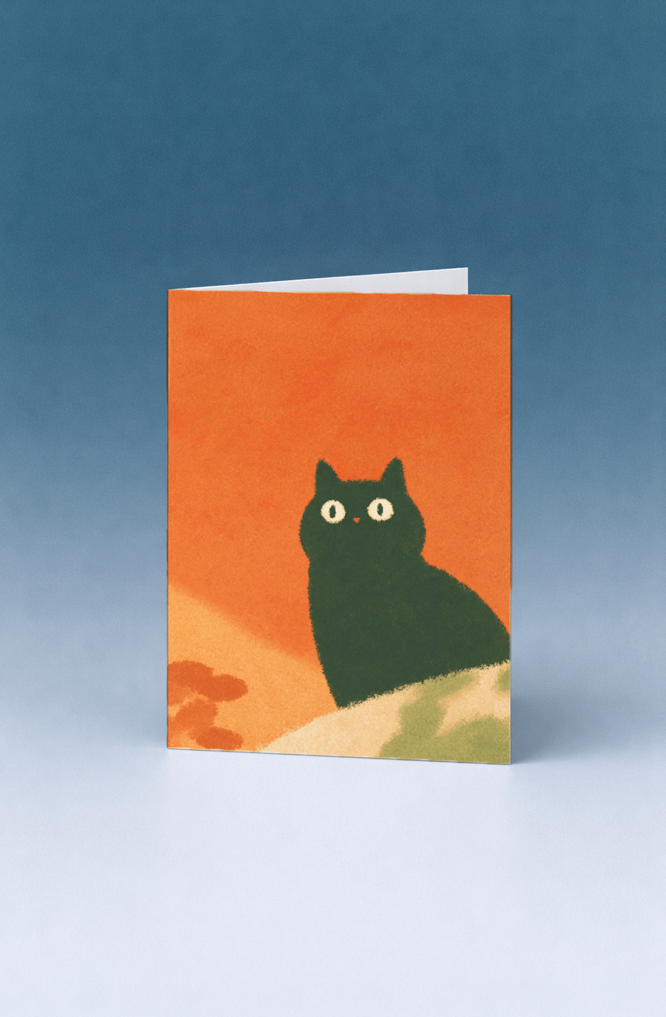 black cat looming over mockup 5