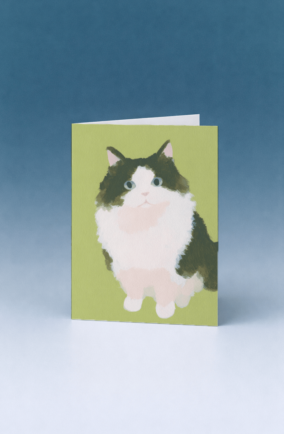 super fluffy cat mockup 5