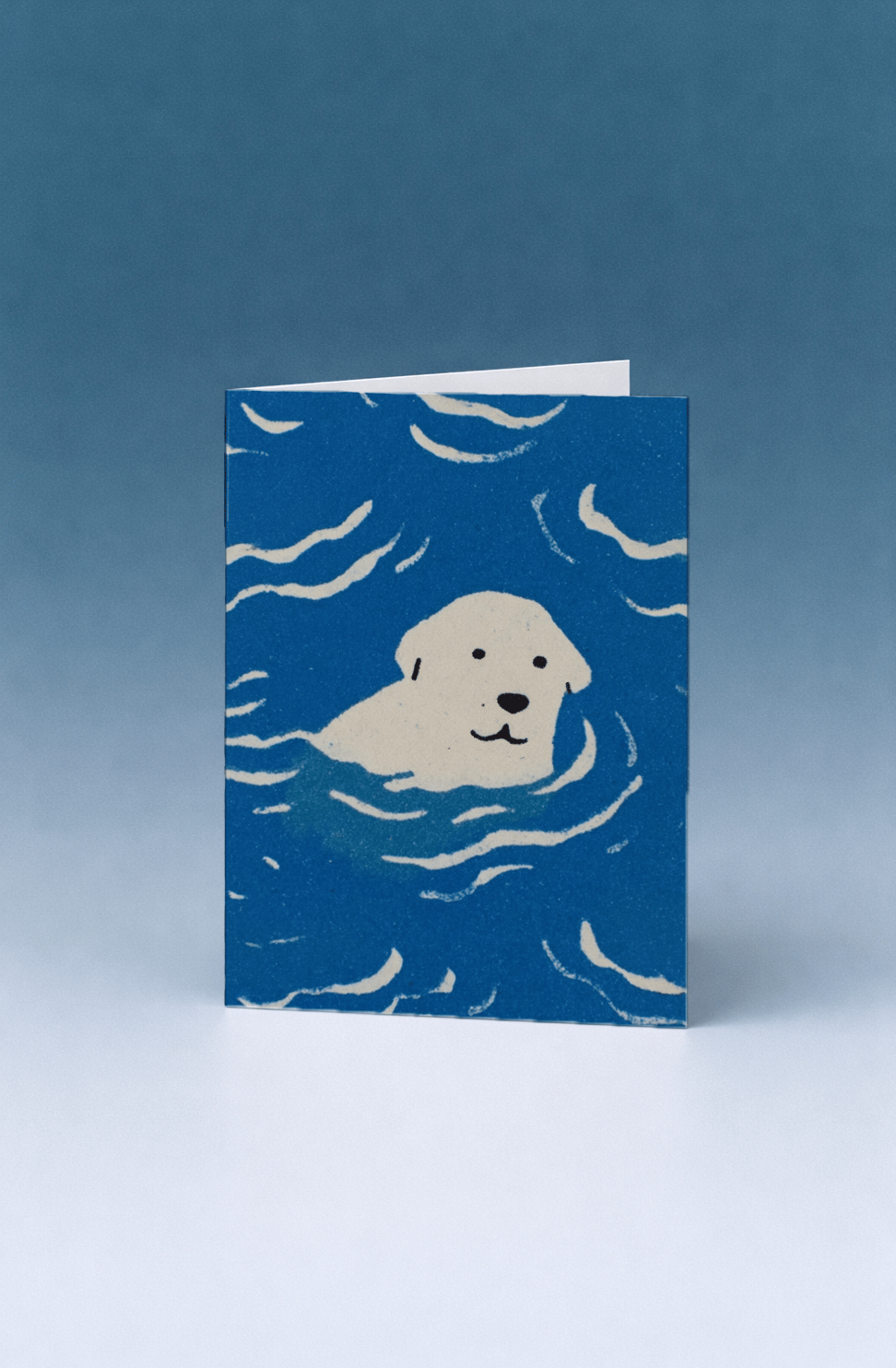 labrador in water mockup 5