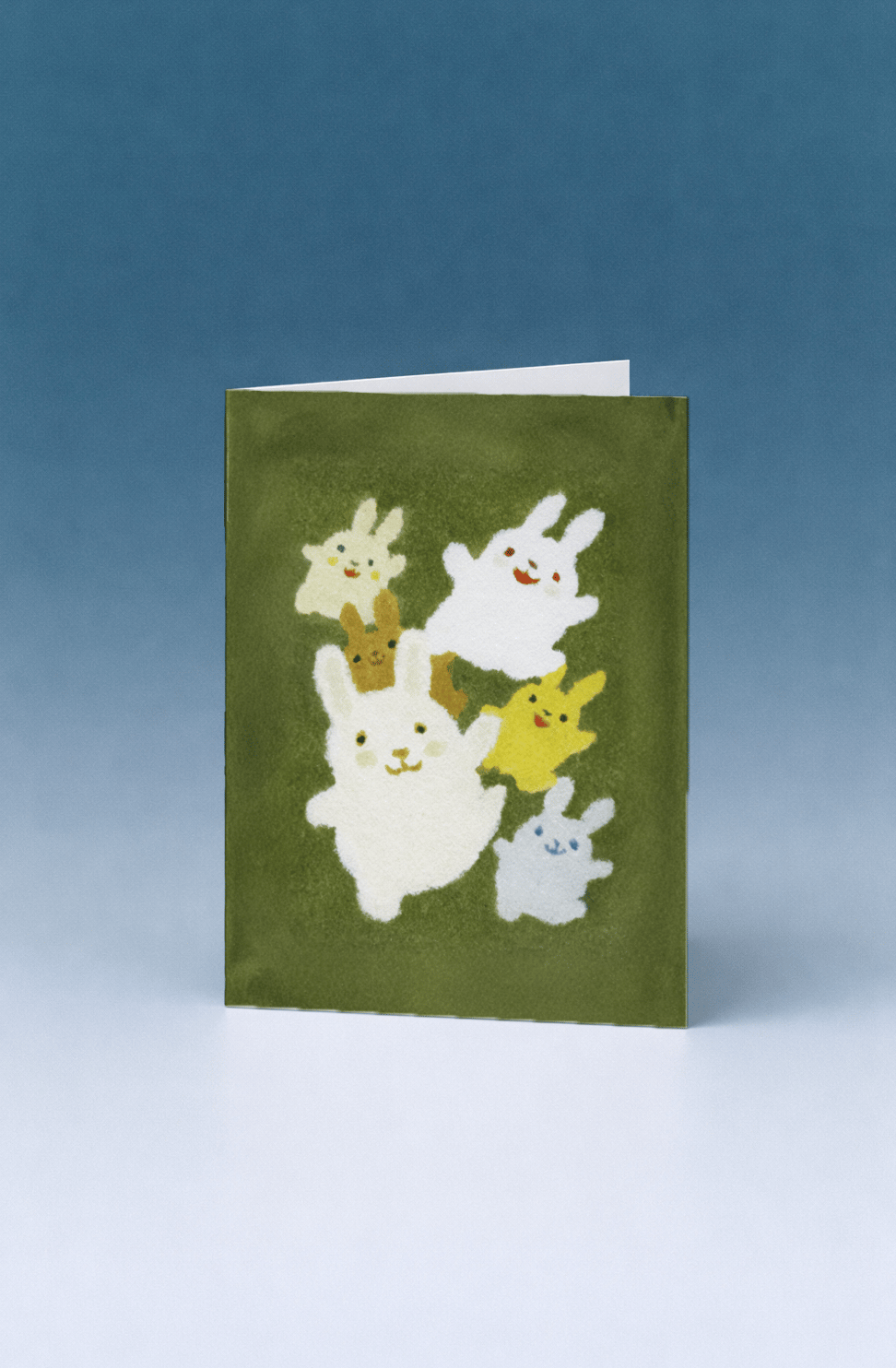 Bunny Parade Cheer Card mockup 5