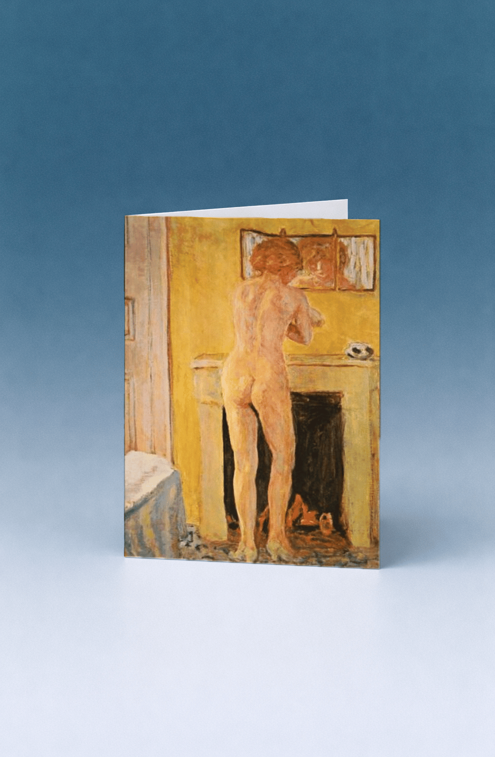 Artful pose room painting mockup 5