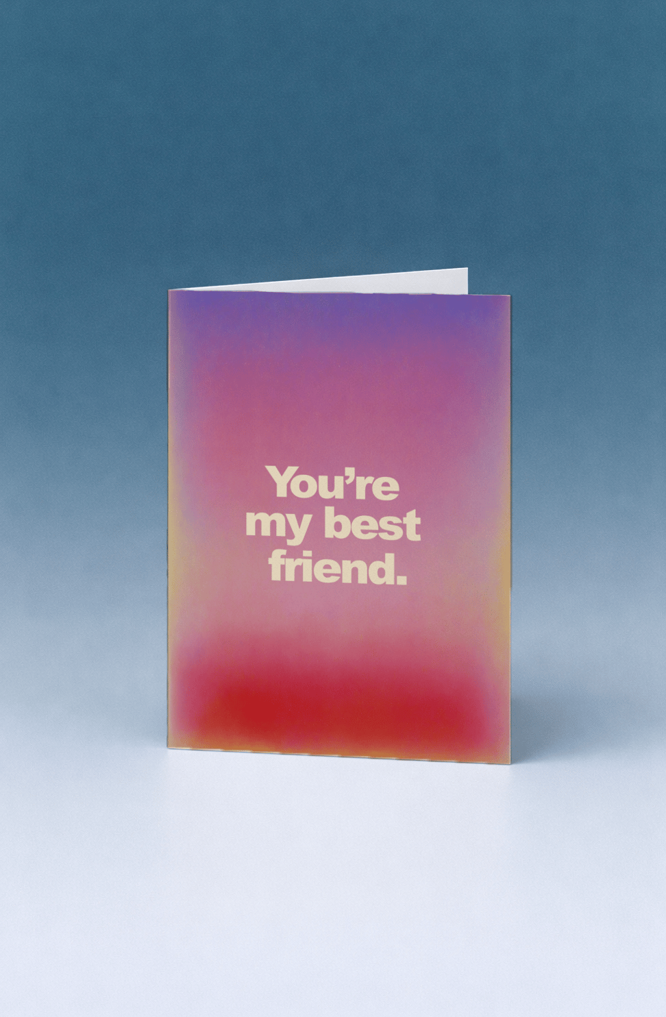 You're My Best Friend Card mockup 5