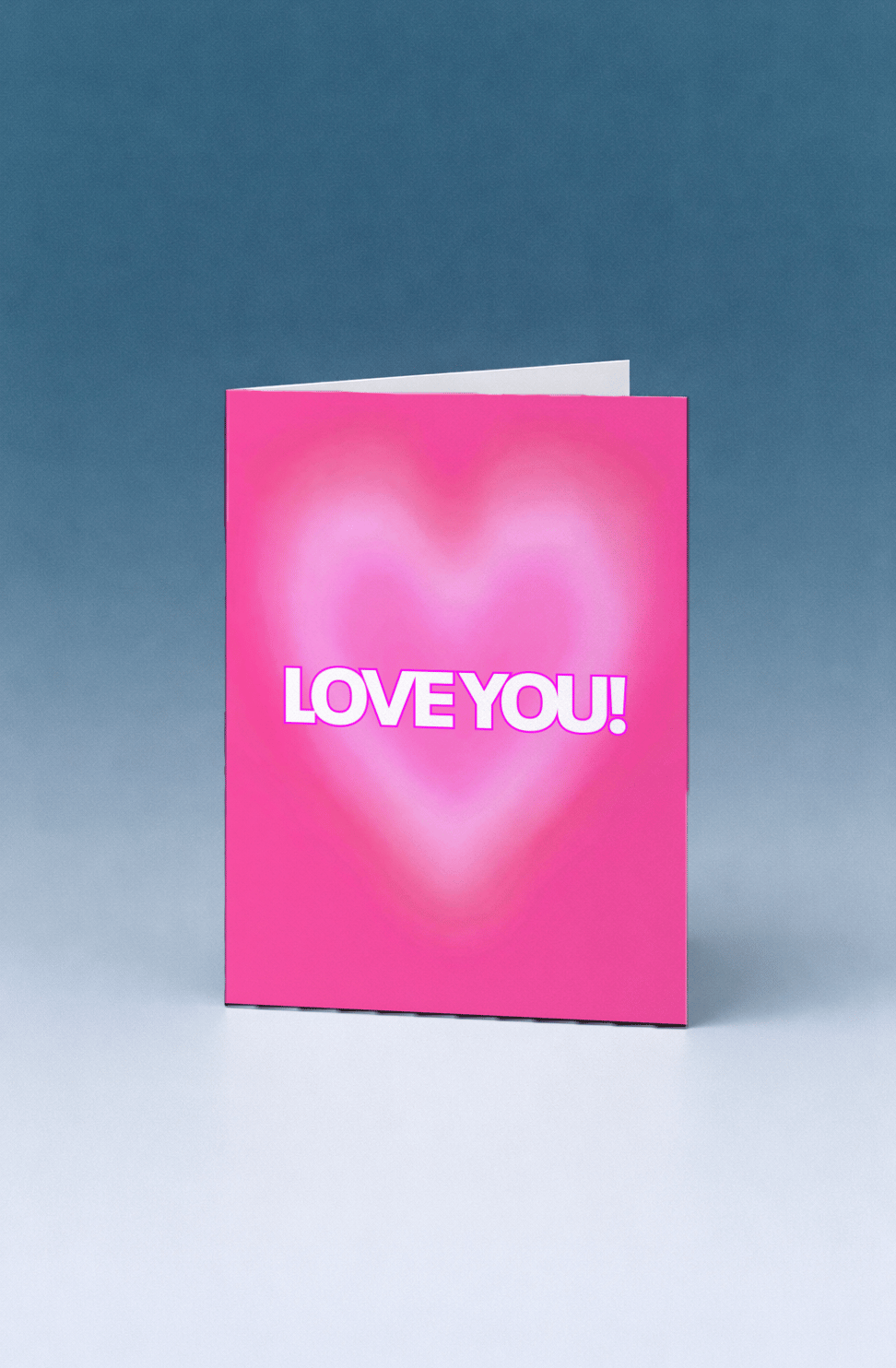 Radiant Love Blast Card mockup 5