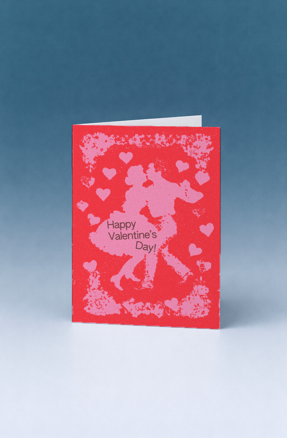 Romantic Valentine's Day Embrace mockup 5