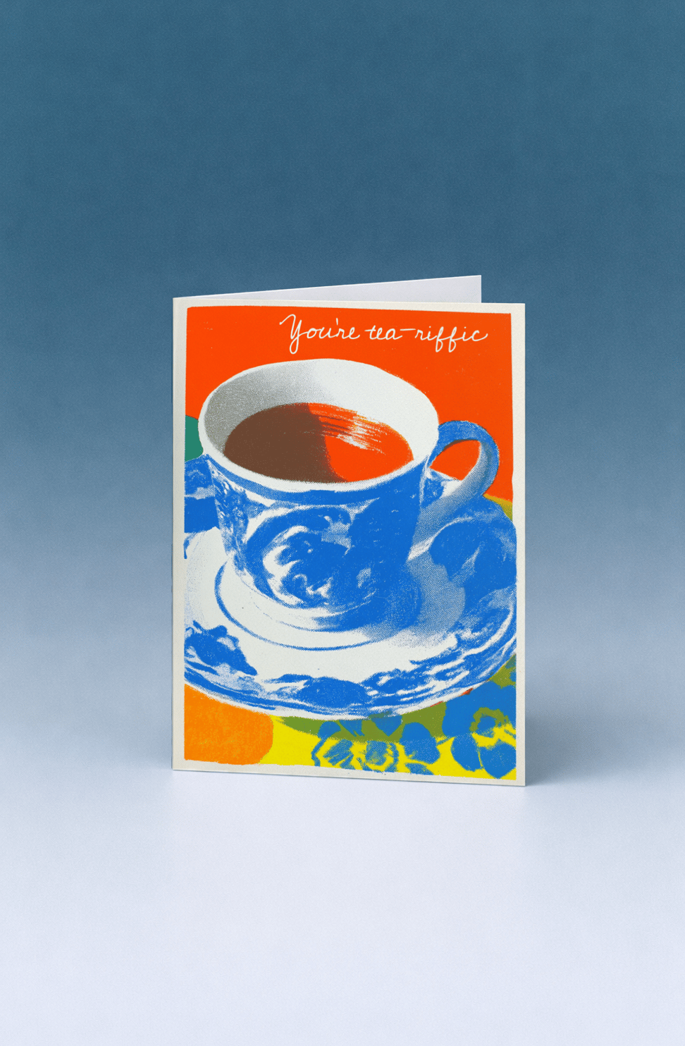 You're Tea-riffic Greeting Card mockup 5