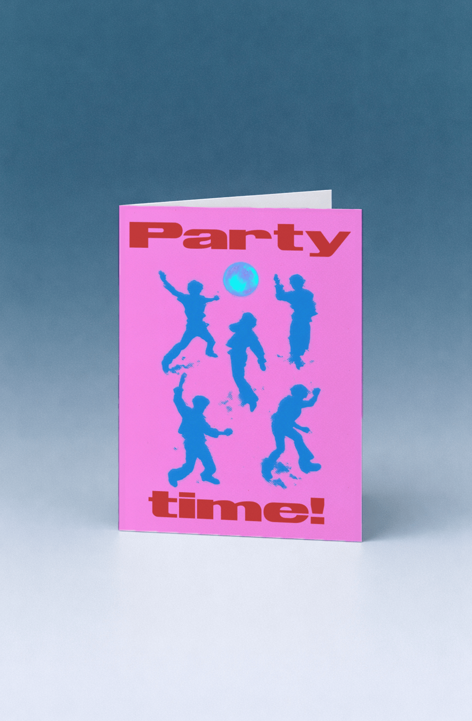 Festive Dance Party Card mockup 5