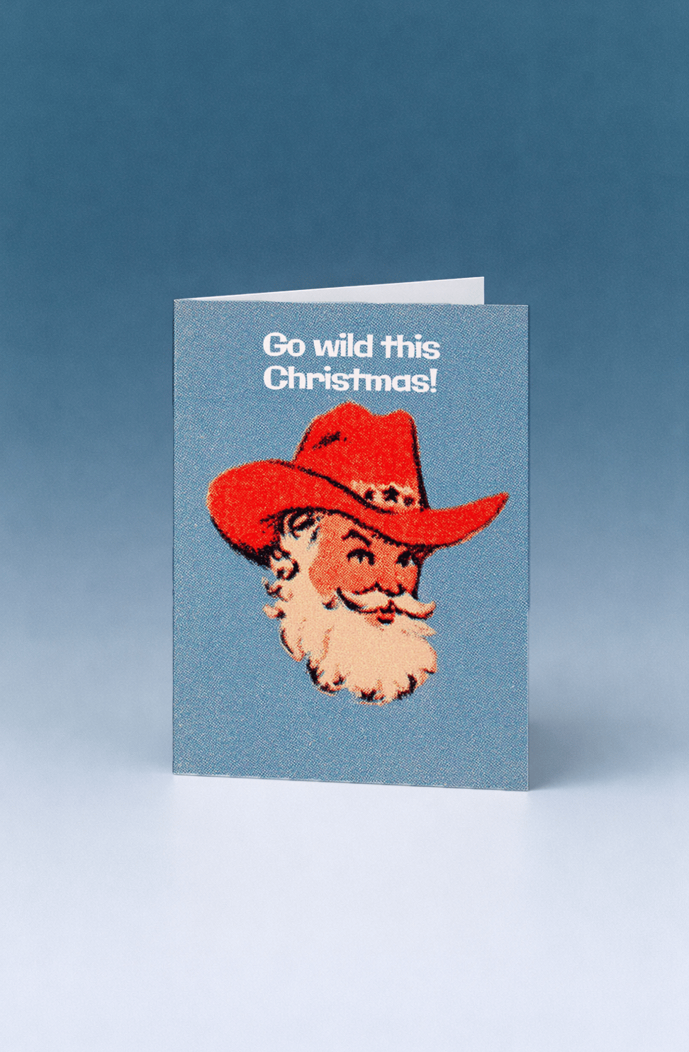Festive Cowboy Christmas Card mockup 5