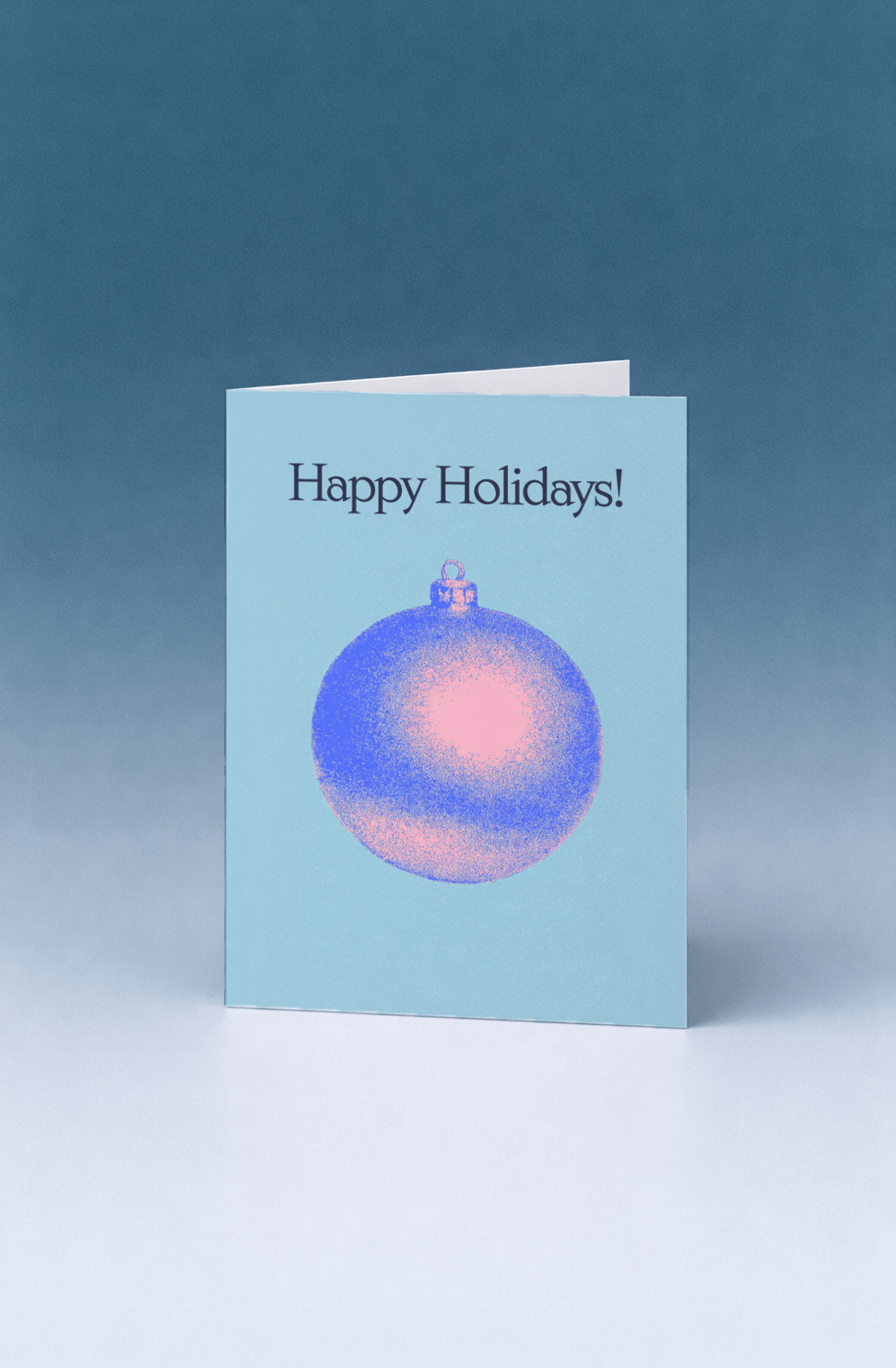 Festive Holiday Cheer Card mockup 5