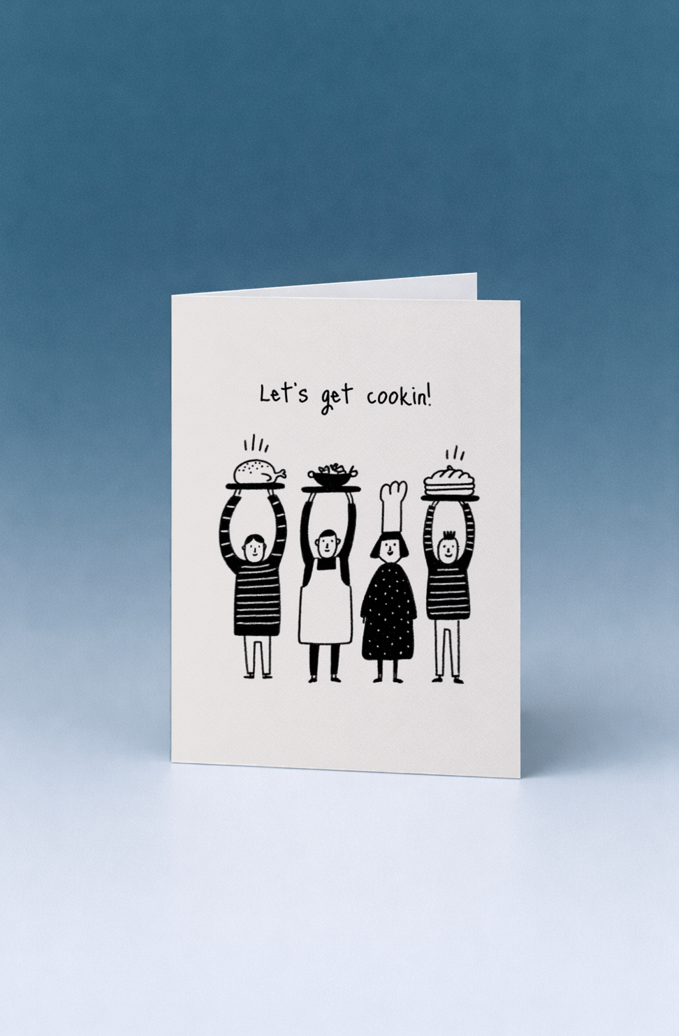 Let's Get Cookin' Fun Card mockup 5