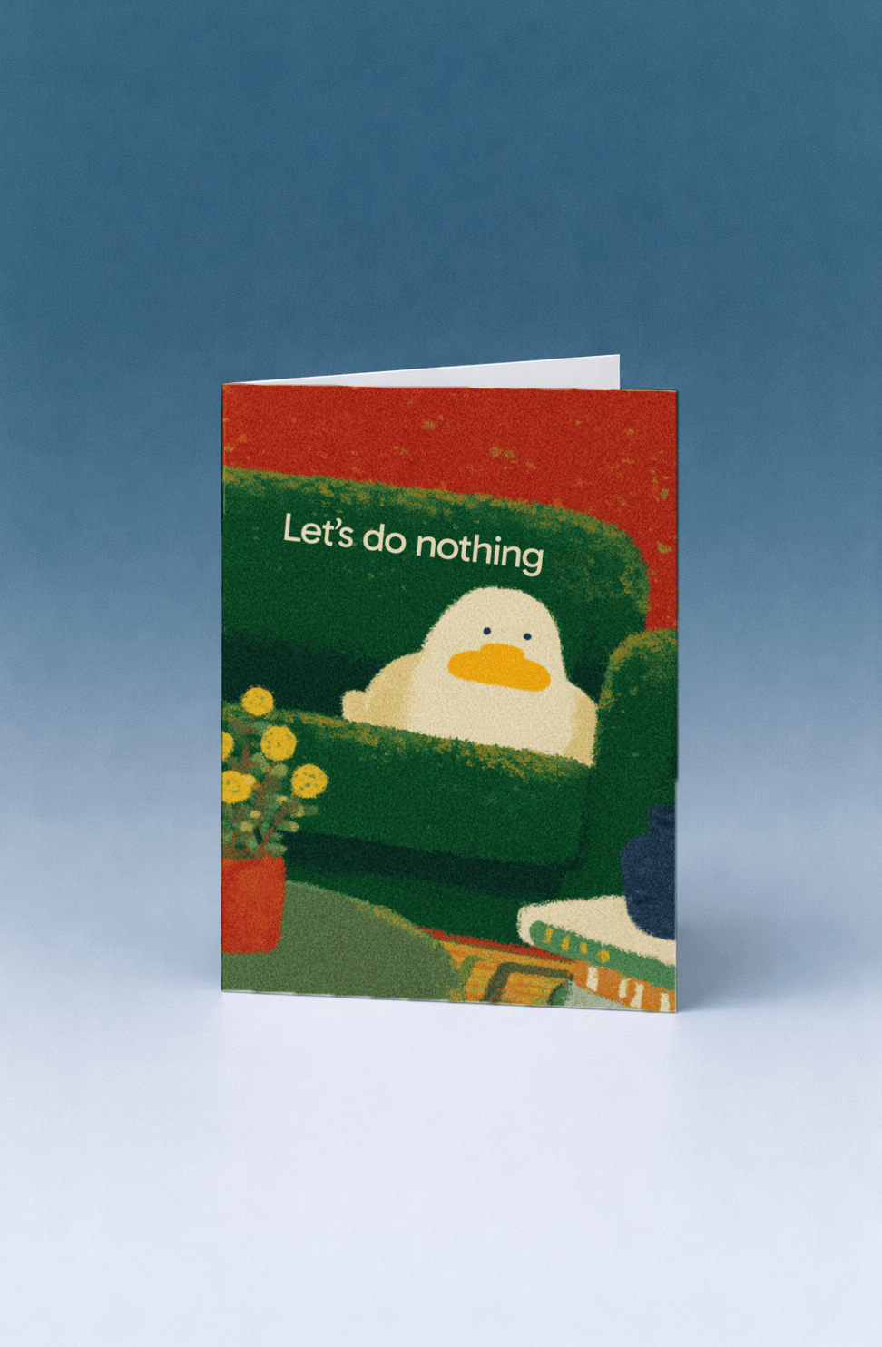 Lazy Day Vibes Card mockup 5