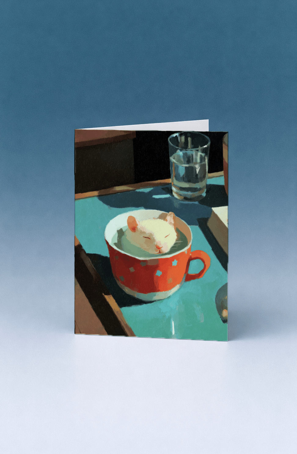 Cozy mouse in a Cup mockup 5