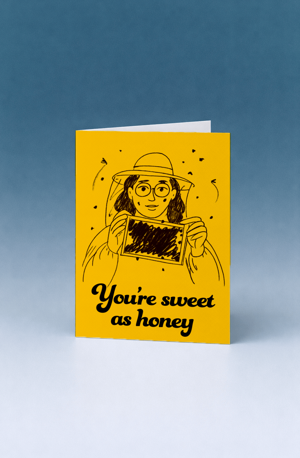 Sweet as Honey Card mockup 5