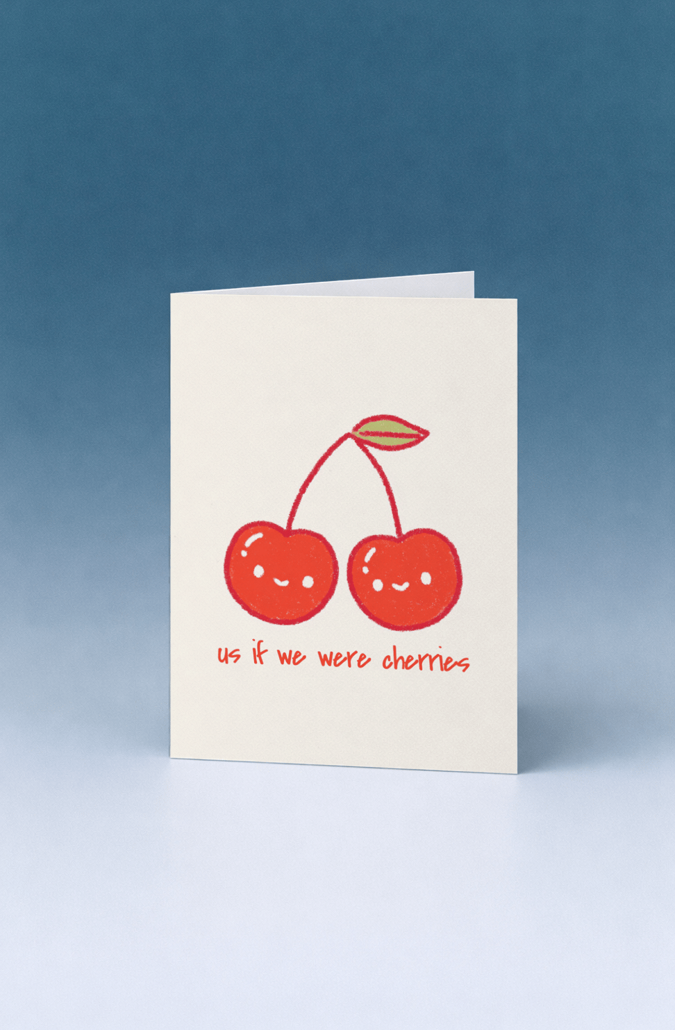 Cherry Cuties Greeting Card mockup 5