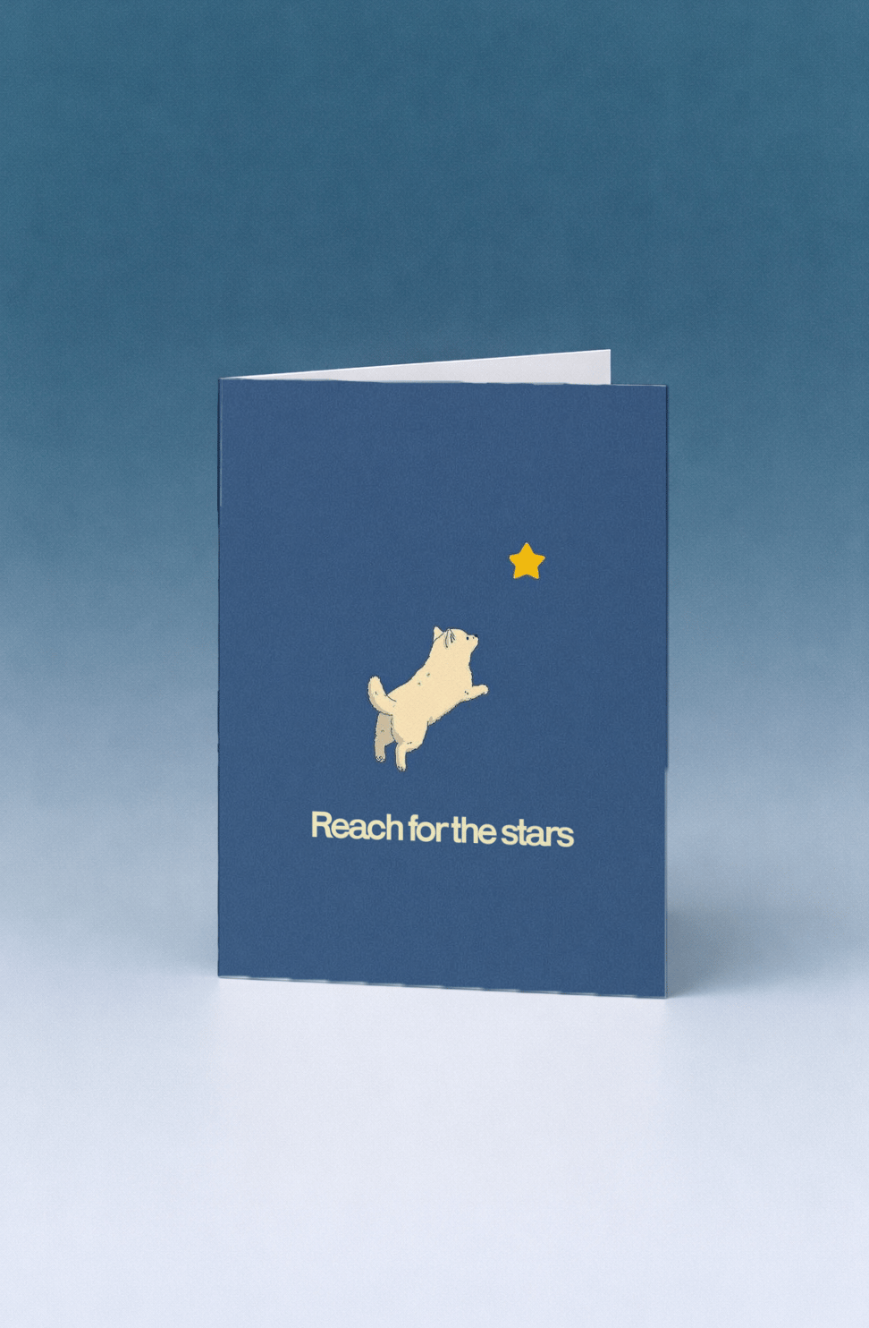 Reach for the Stars Card mockup 5
