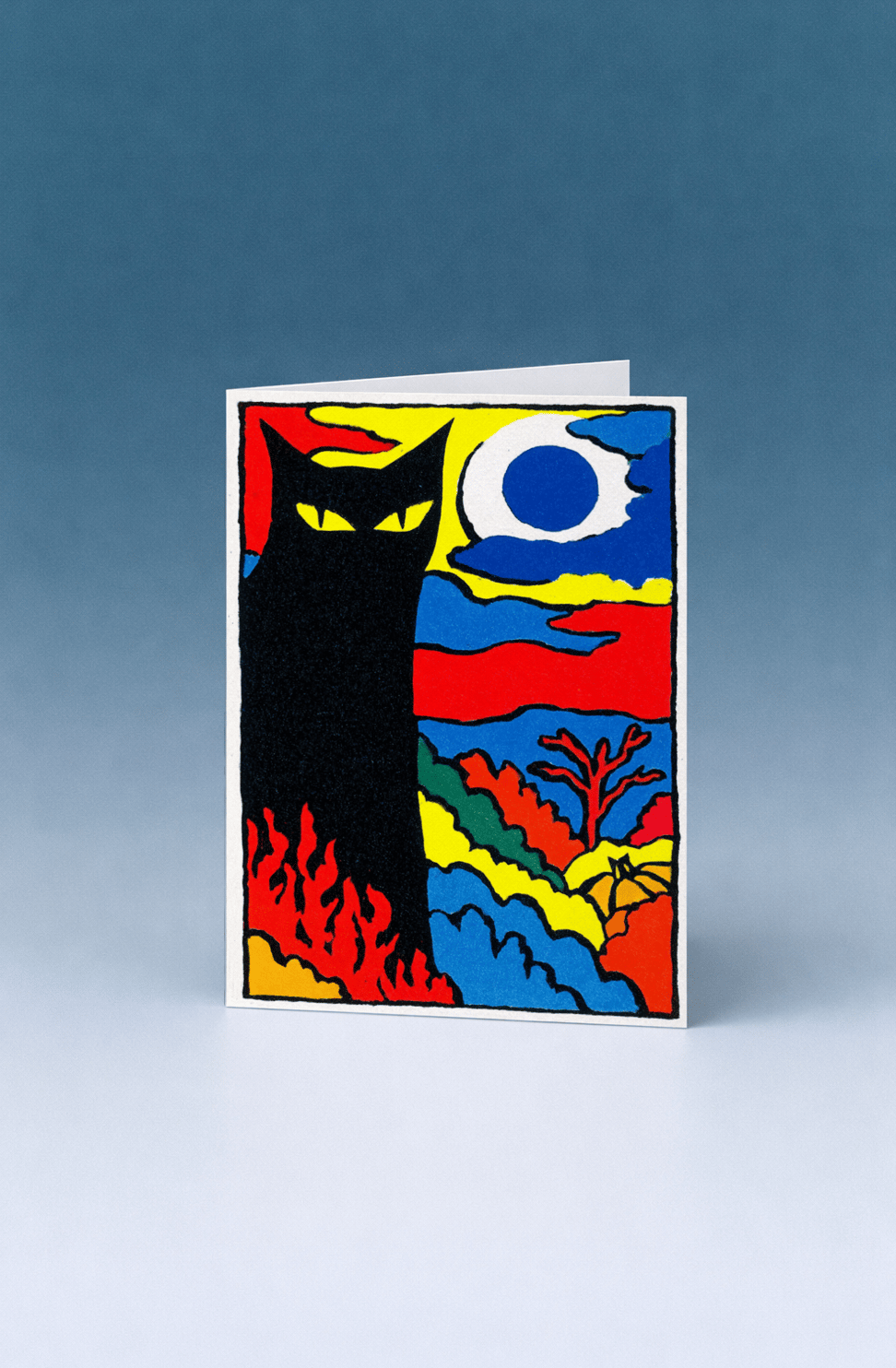 Mystical Cat Fantasy Card mockup 5