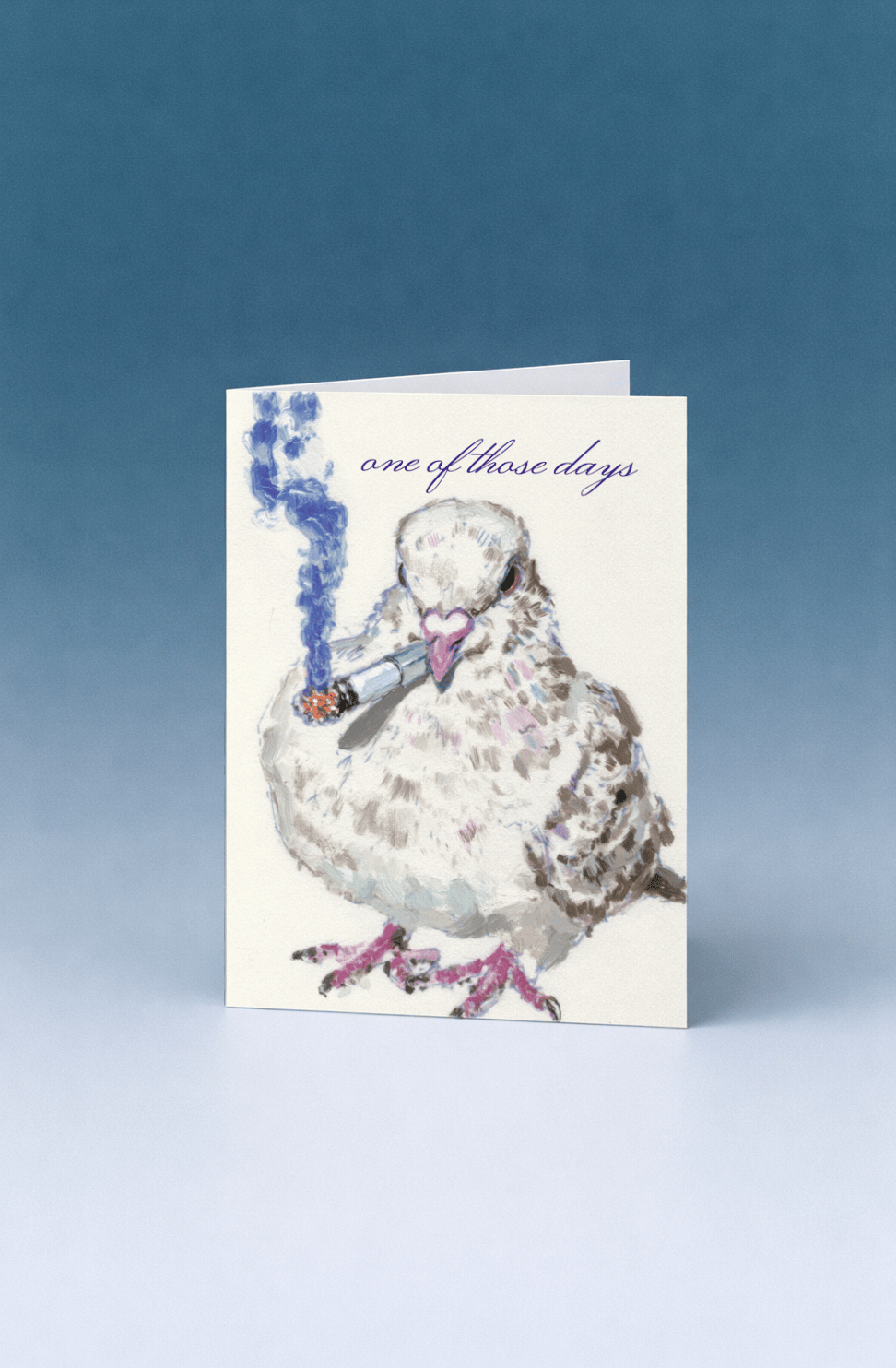 One of Those Days Pigeon Card mockup 5