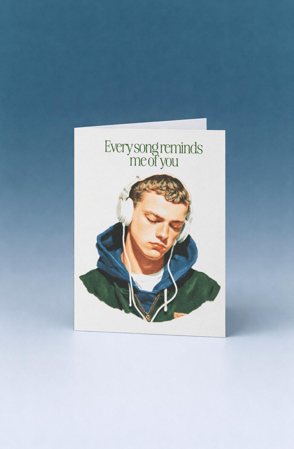 Every Song Reminds Me of You Music Card mockup 5