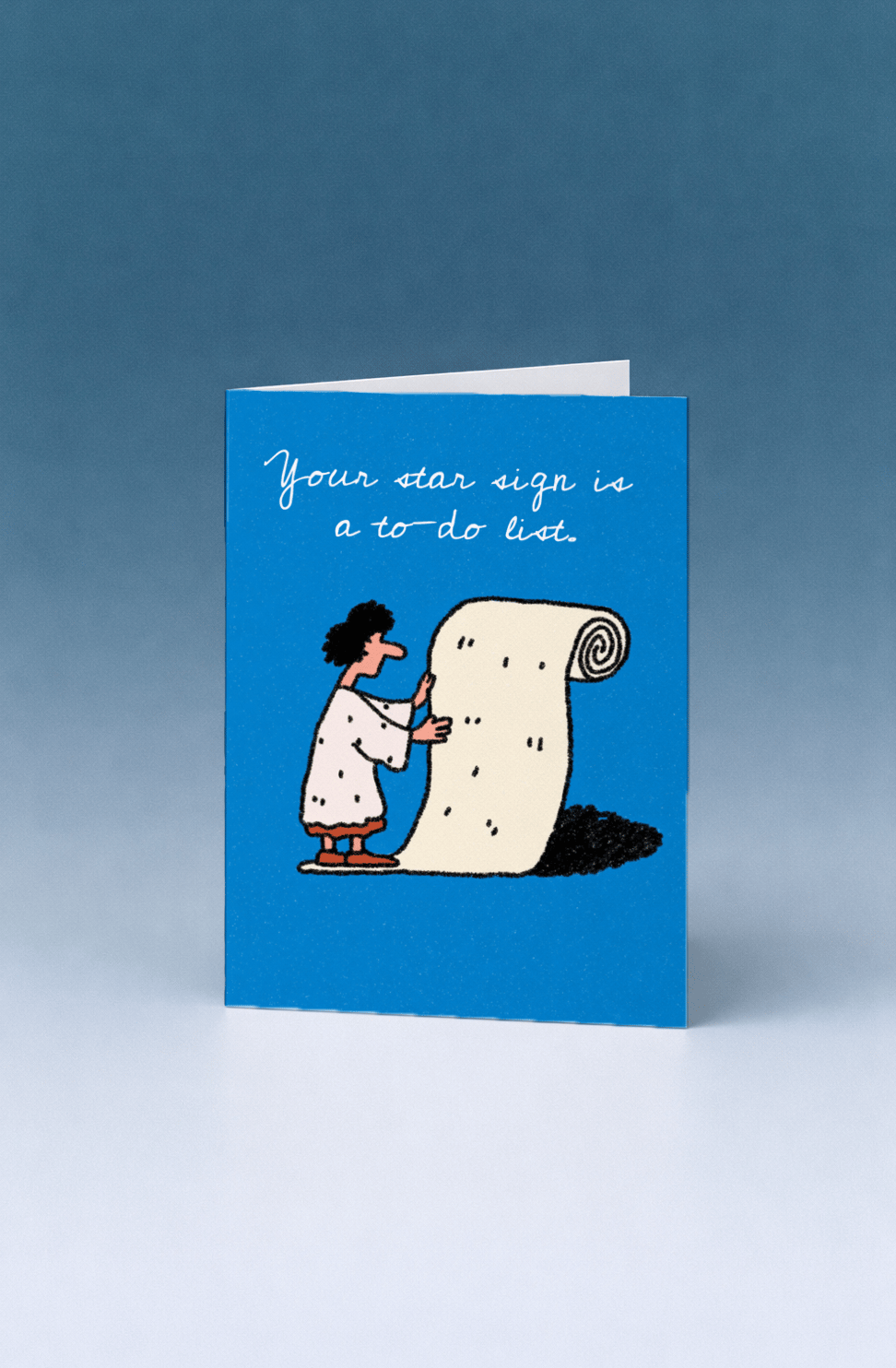 Zodiac To-Do List Funny Card mockup 5