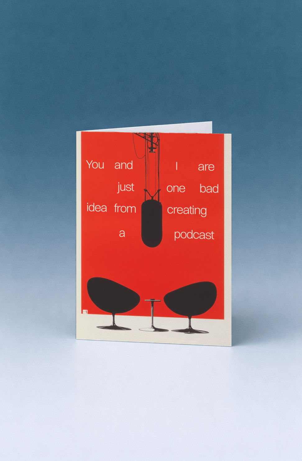 One Bad Idea From a Podcast Card mockup 5