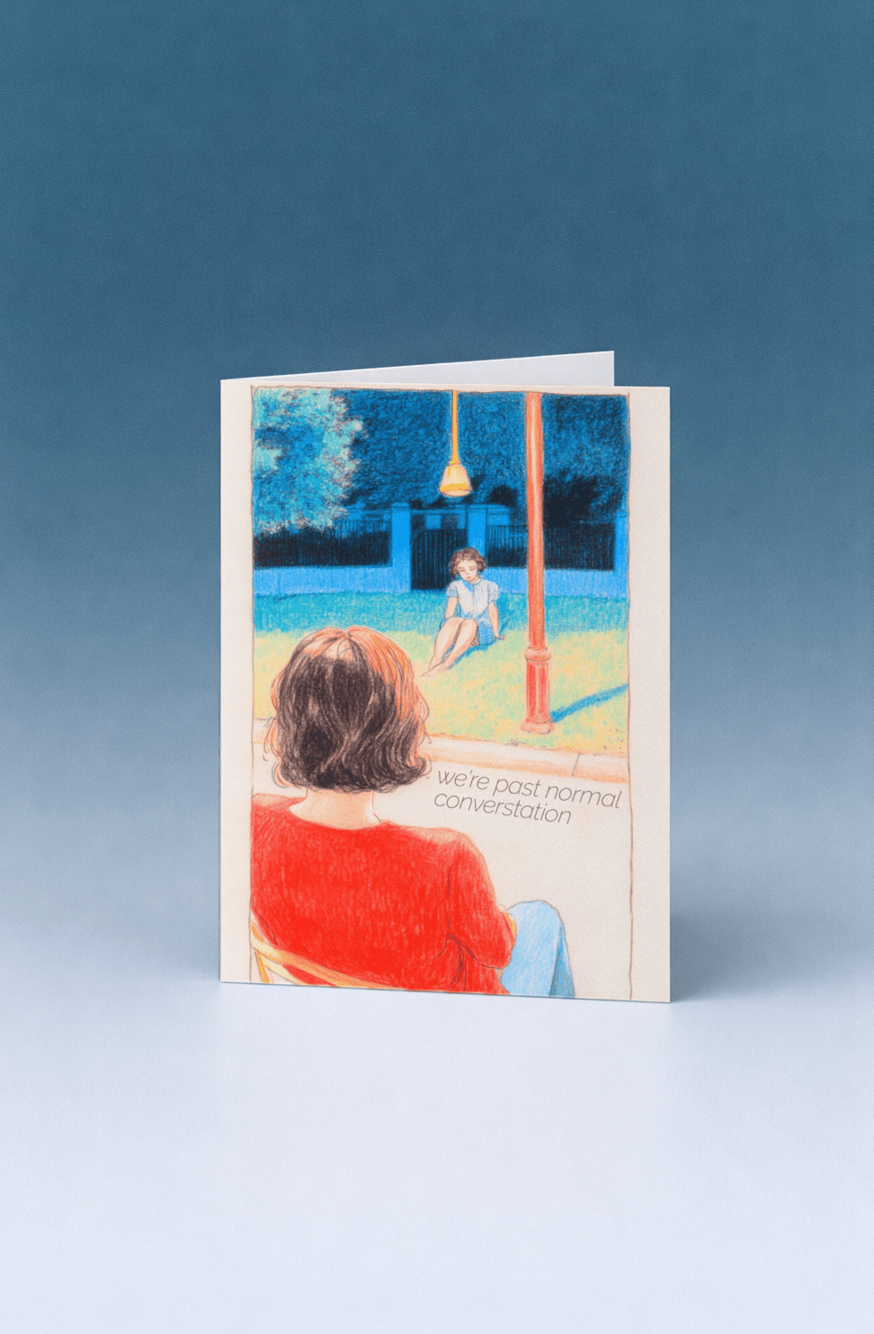 Past Normal Conversation Card mockup 5