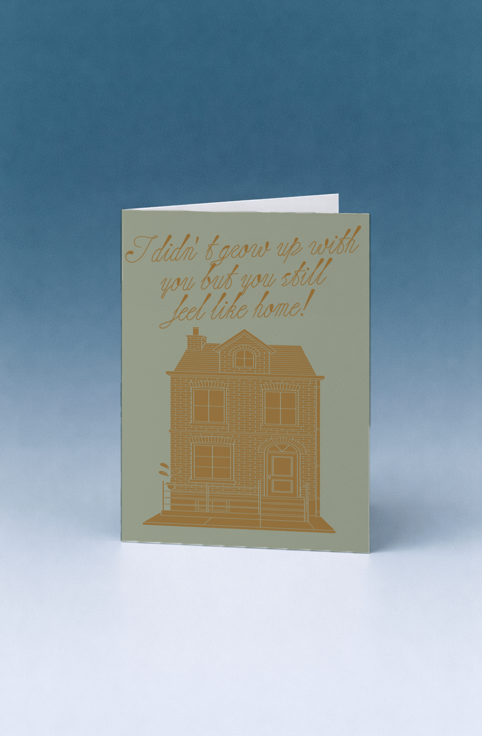 You Feel Like Home Father's Day Card mockup 5