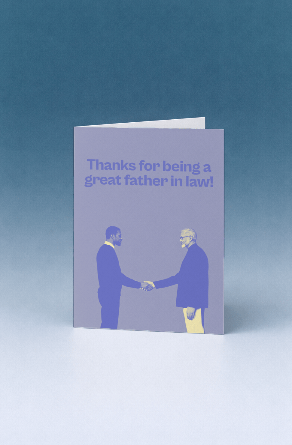 Great Father-in-Law Card mockup 4