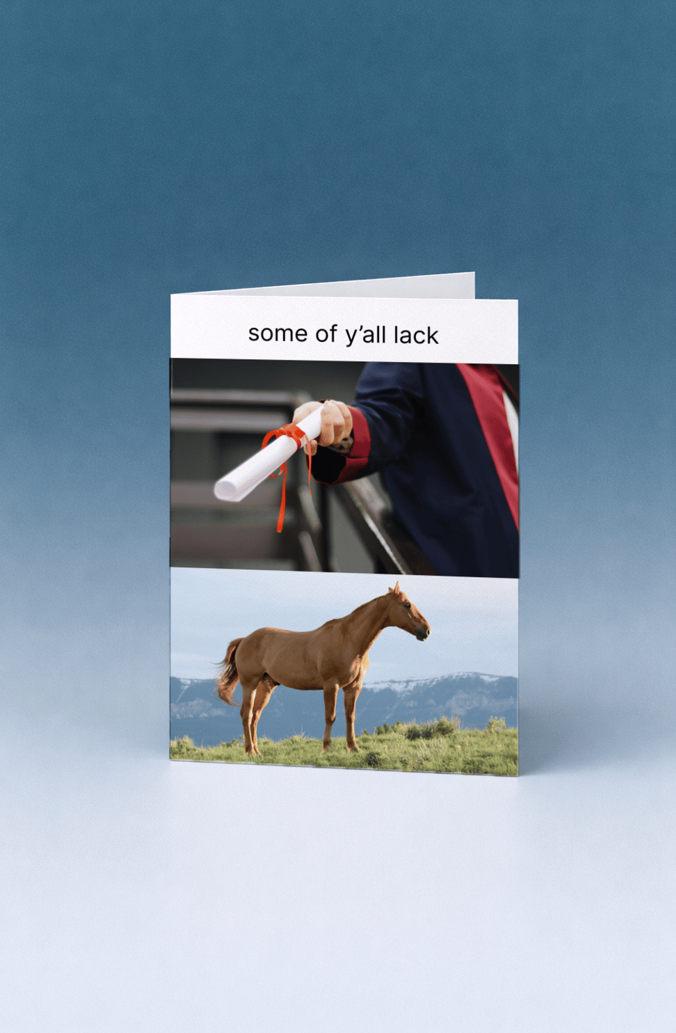 Some of Y’all Lack Grad Card mockup 5