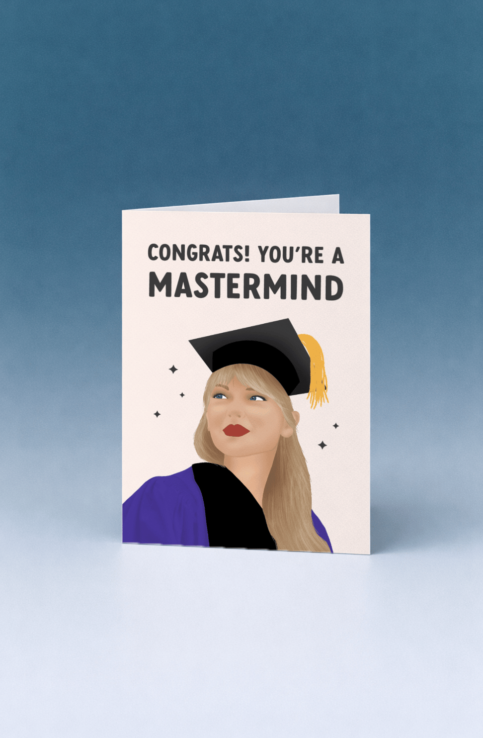 Mastermind Graduation Card mockup 4