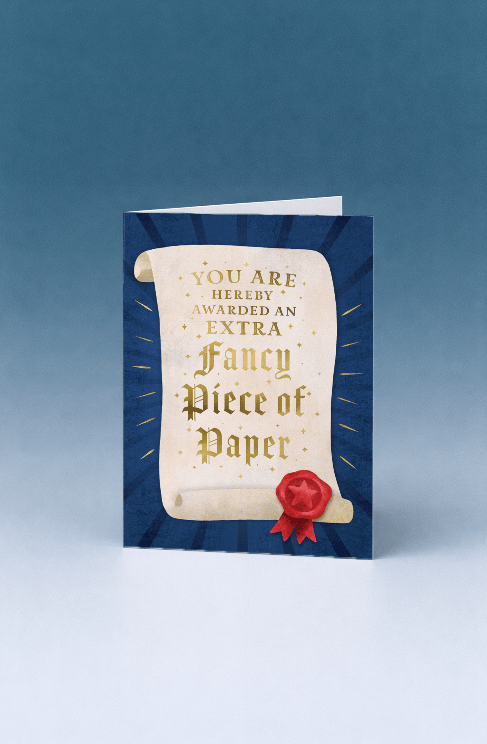 Fancy Piece of Paper Graduation Card mockup 5