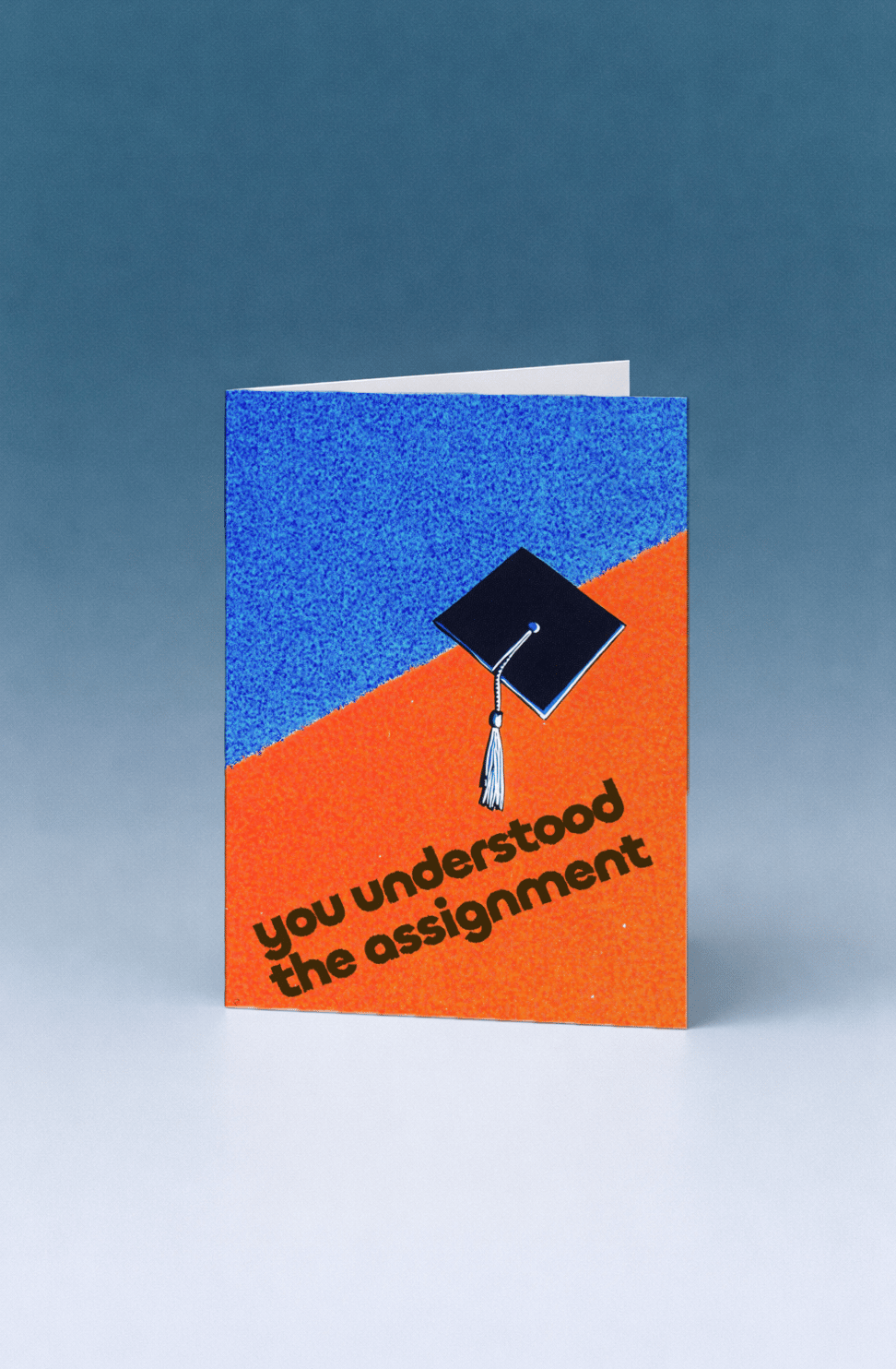 Understood the Assignment Graduation Card mockup 5