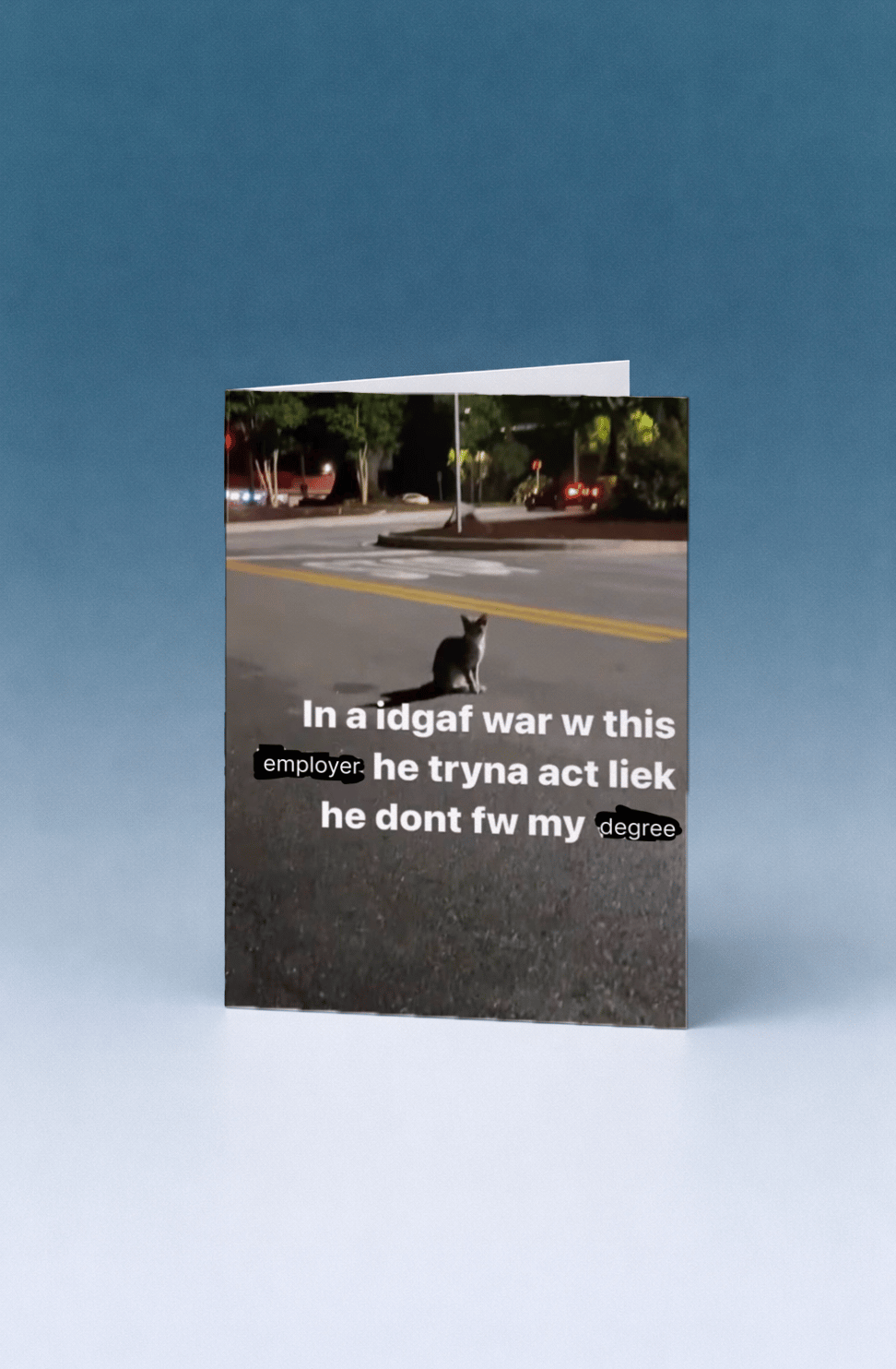 Degree Beef with the Employer Card mockup 5