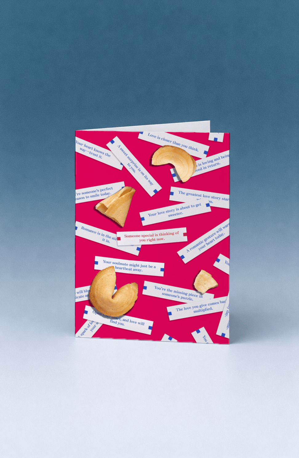 Fortune Cookie Love Notes Card mockup 5
