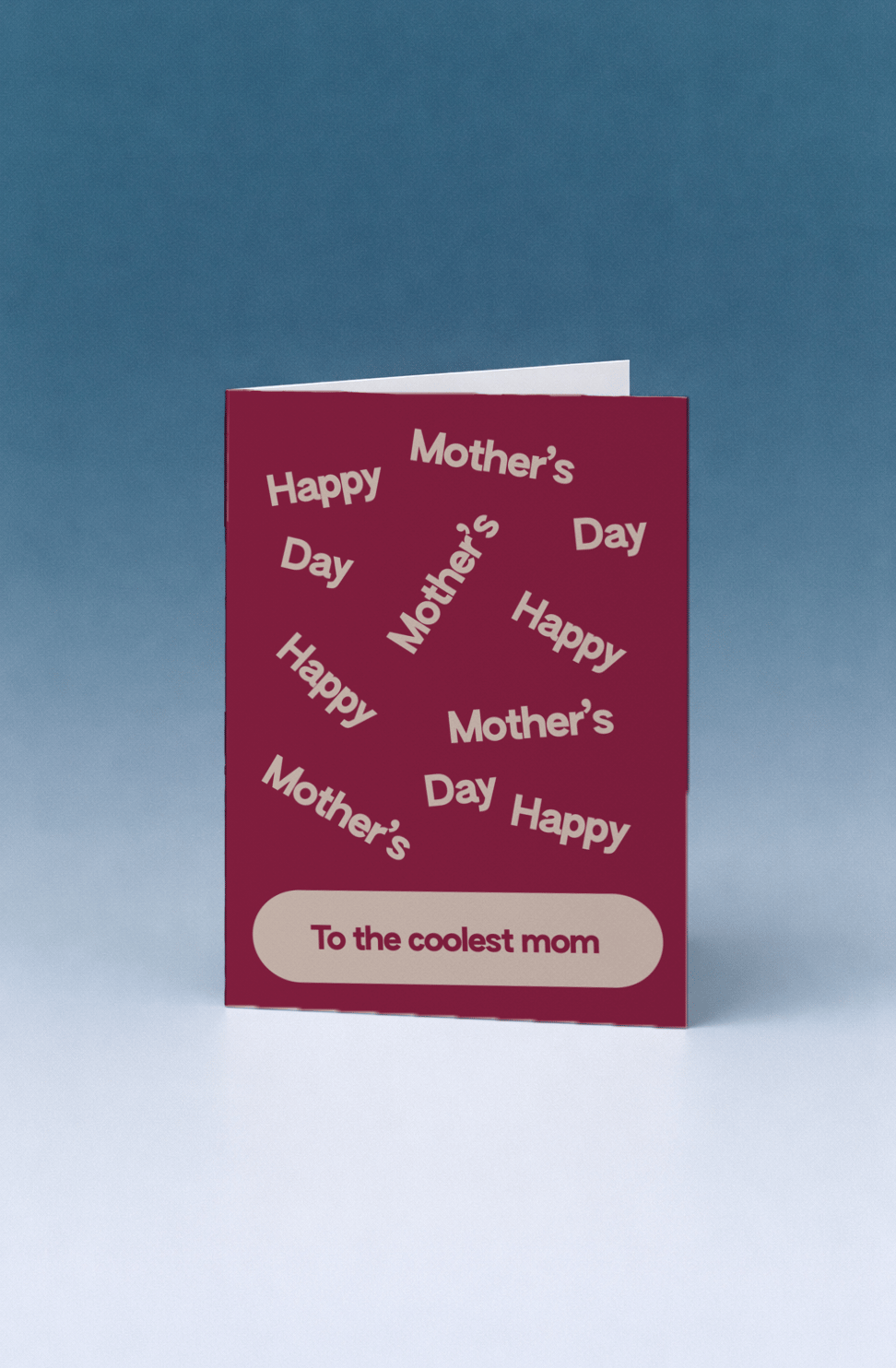 Happy Mother's Day to the Coolest Mom mockup 5