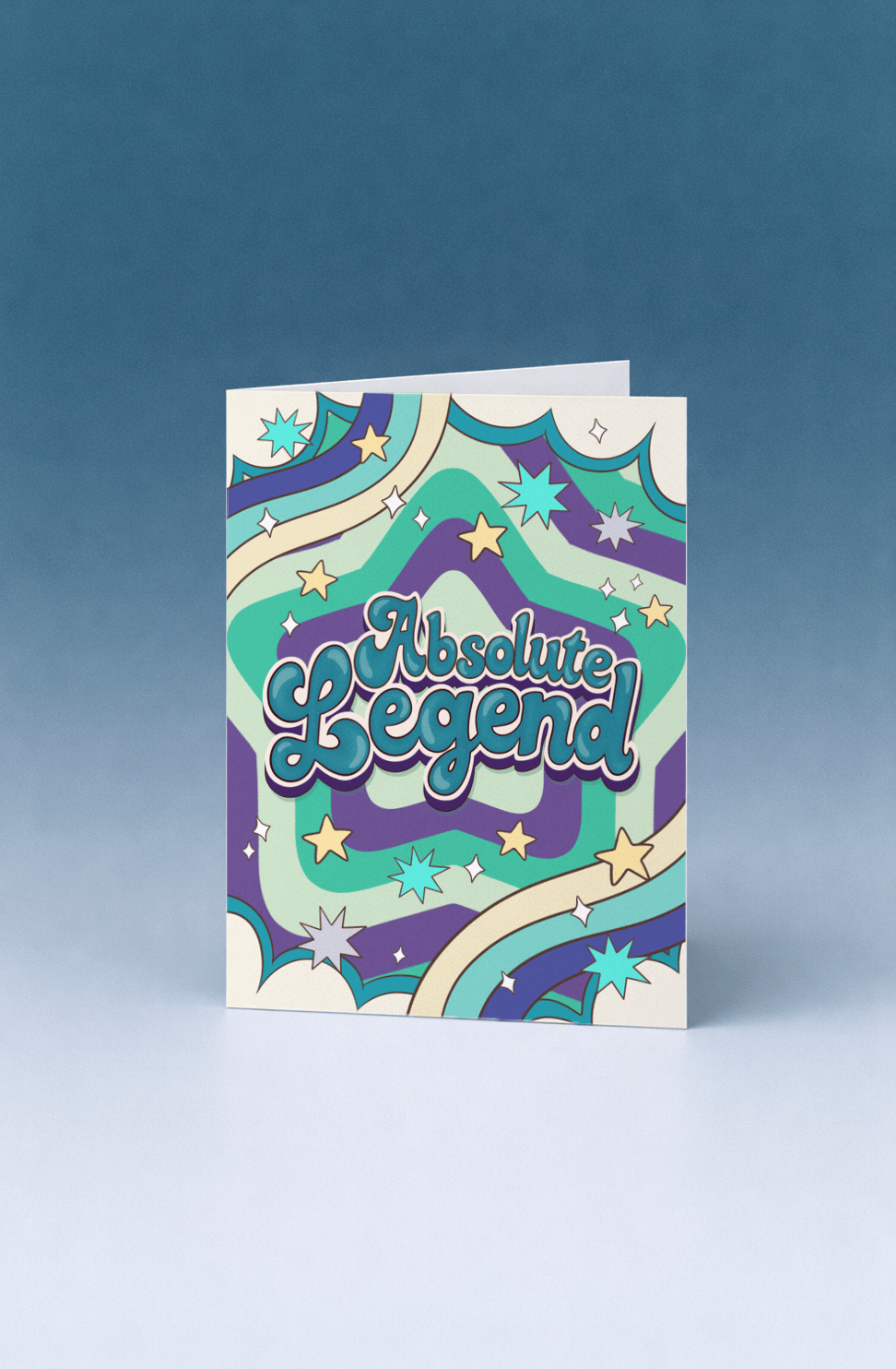 Absolute Legend Celebration Card mockup 5