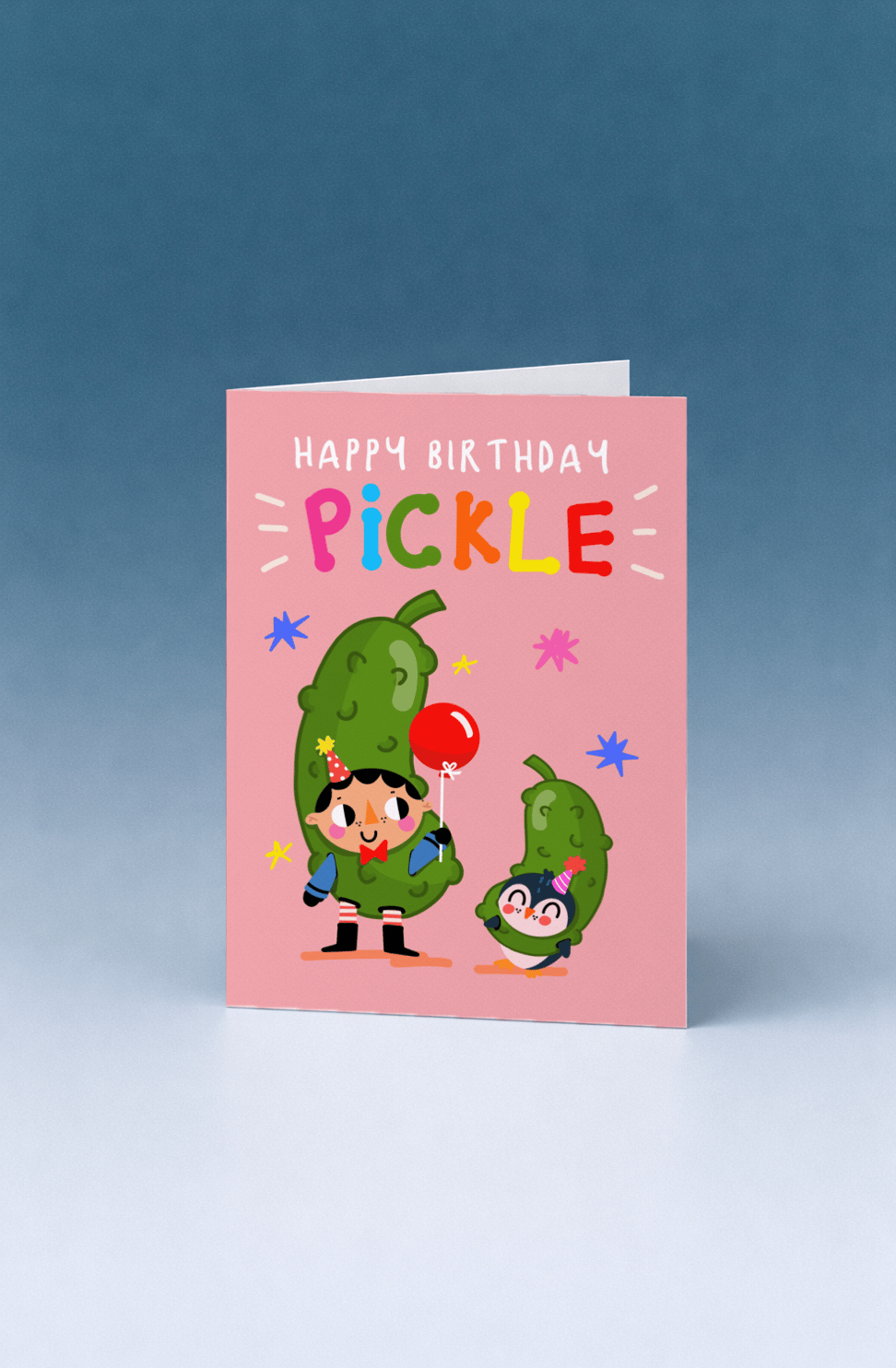 Happy Birthday Pickle mockup 5