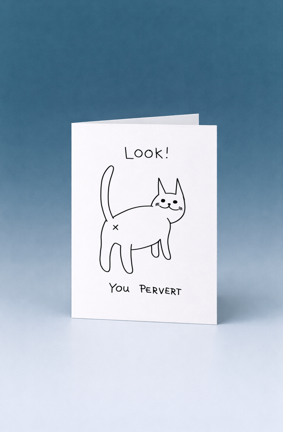 Look You Pervert Cat mockup 5