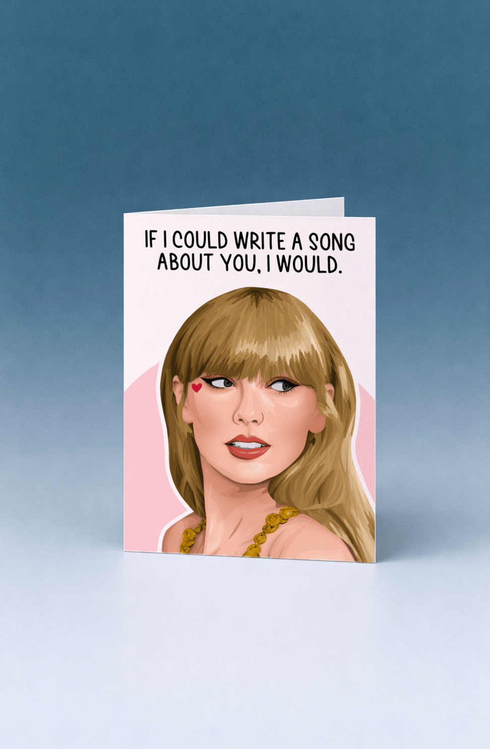 Song-Inspired Valentine's Day Card mockup 5